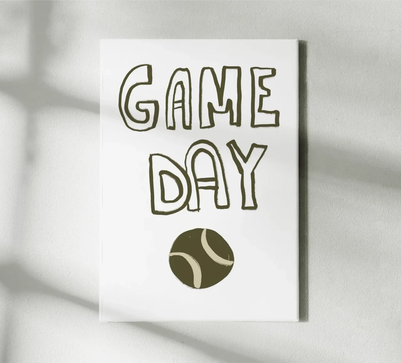 Game Day No 02 tela da treechild