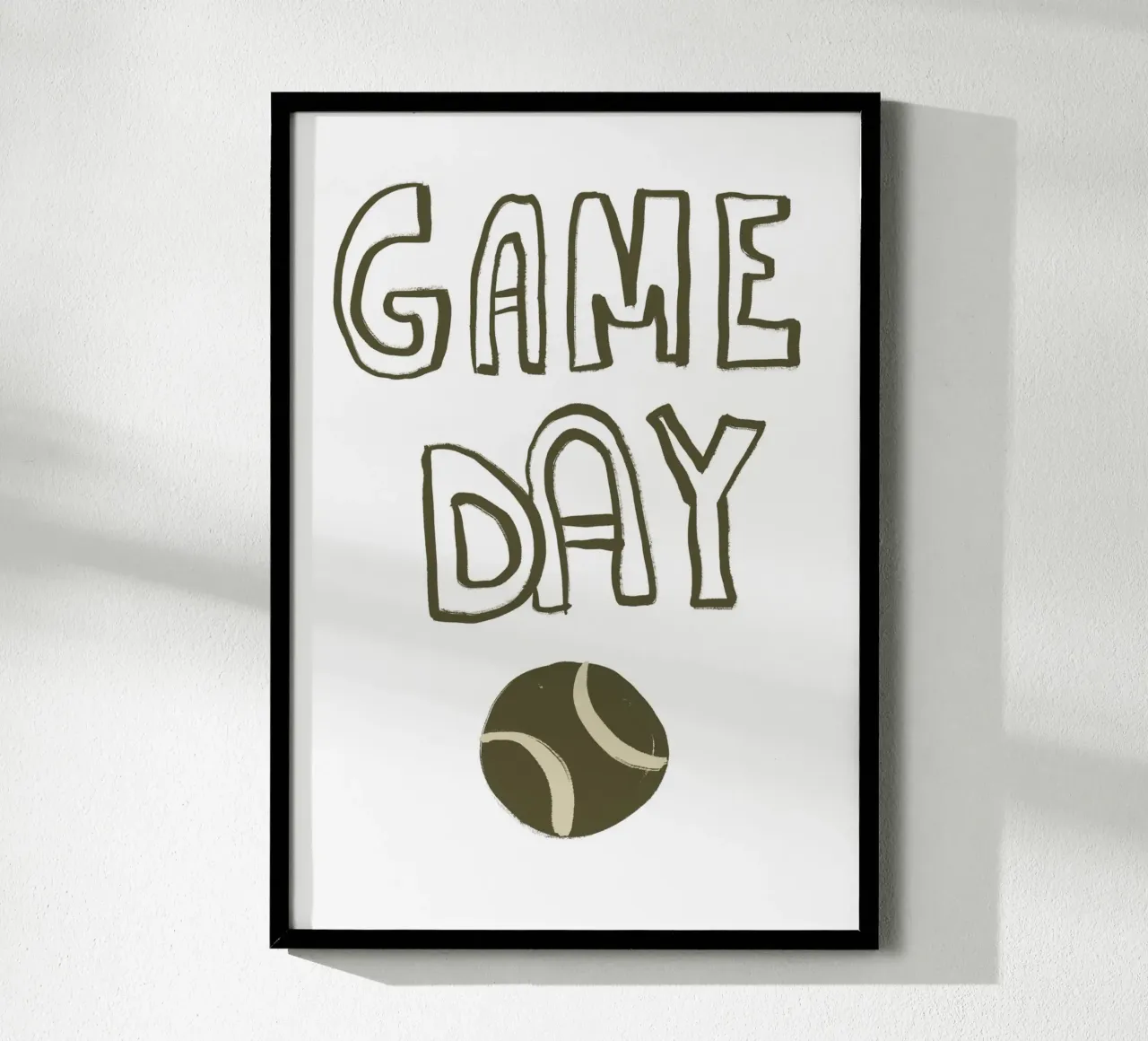 Game Day No 02 poster de treechild