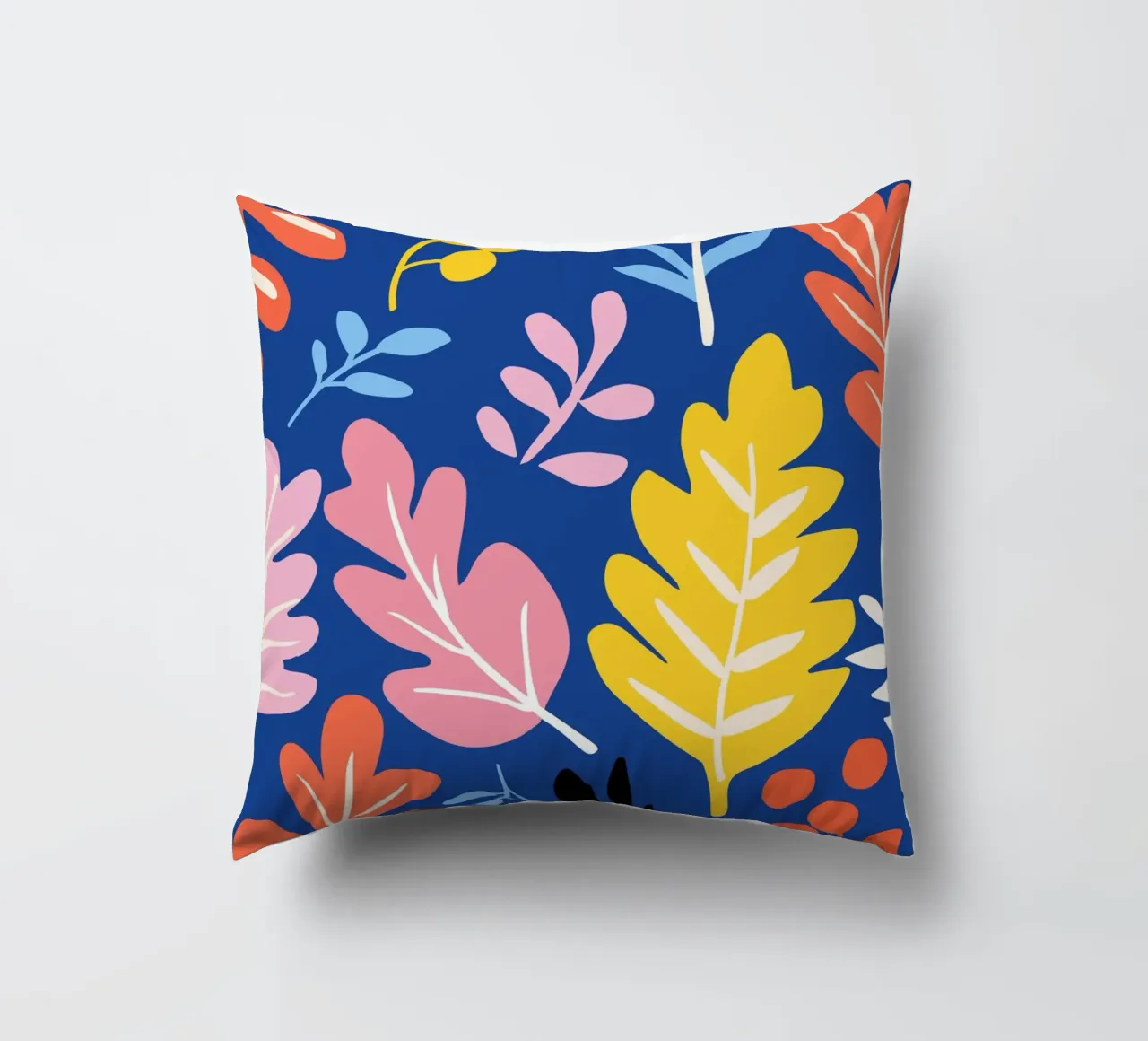 Brightly colored leaves cuscino da LisaArtes
