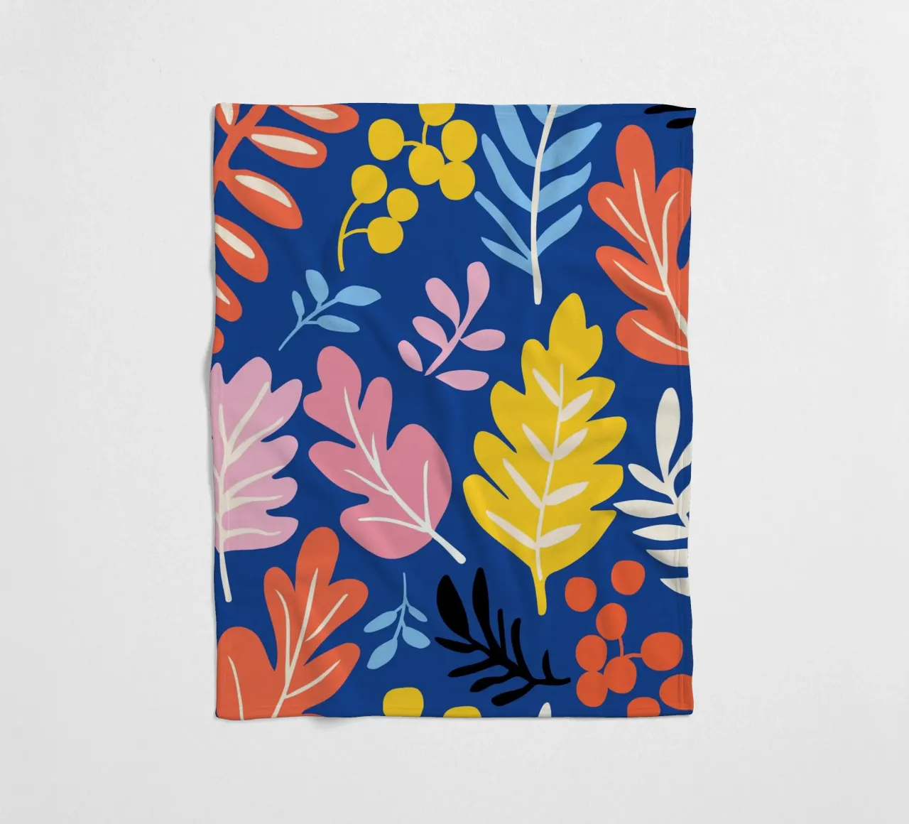 Brightly colored leaves coperta in pile da LisaArtes