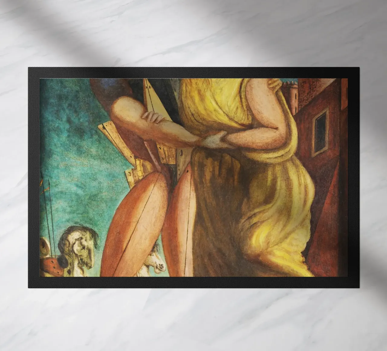 Ettore e Andromaca by Giorgio de Chirico zerbino da Classic Art Prints
