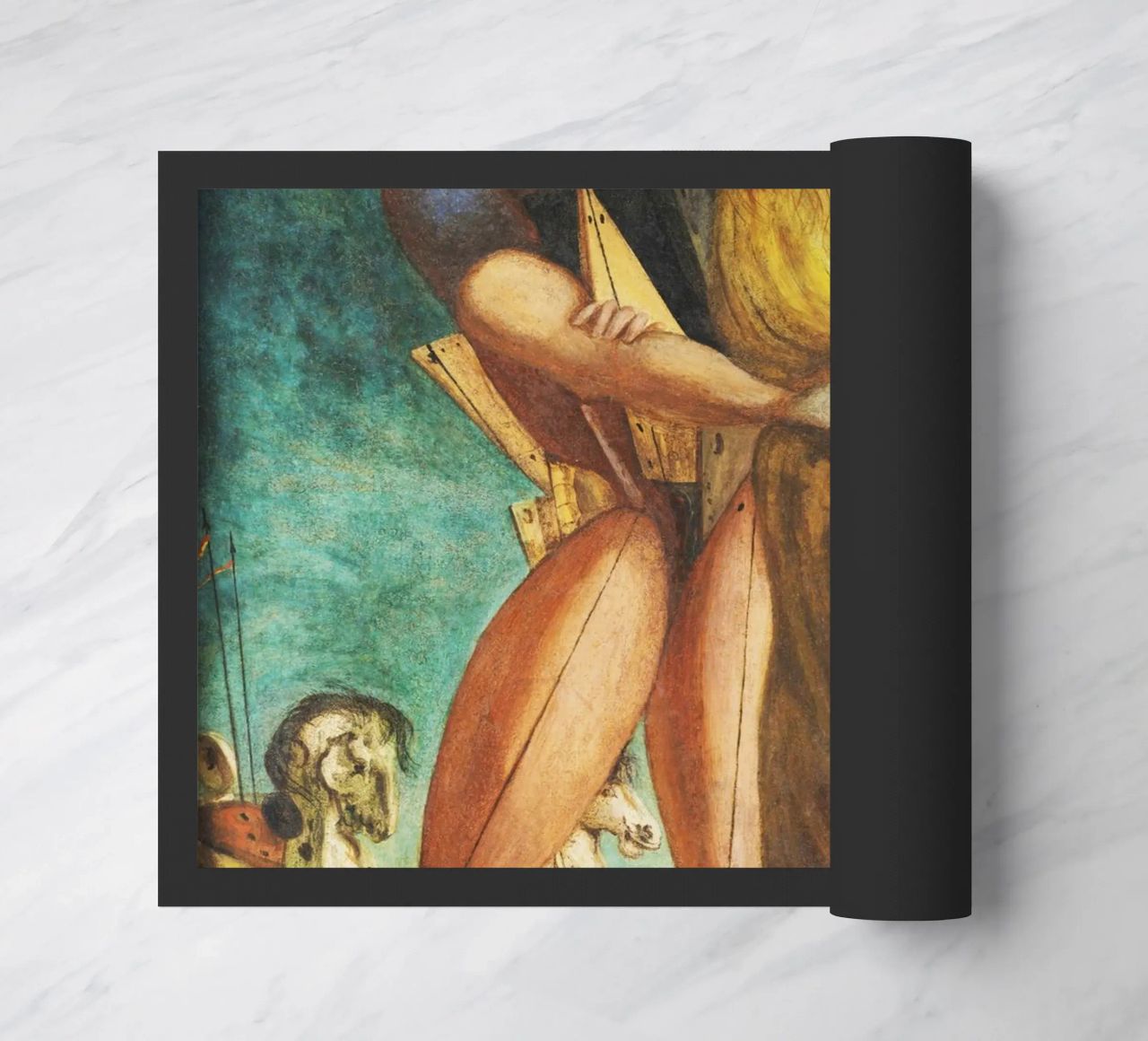 Ettore e Andromaca by Giorgio de Chirico zerbino da Classic Art Prints