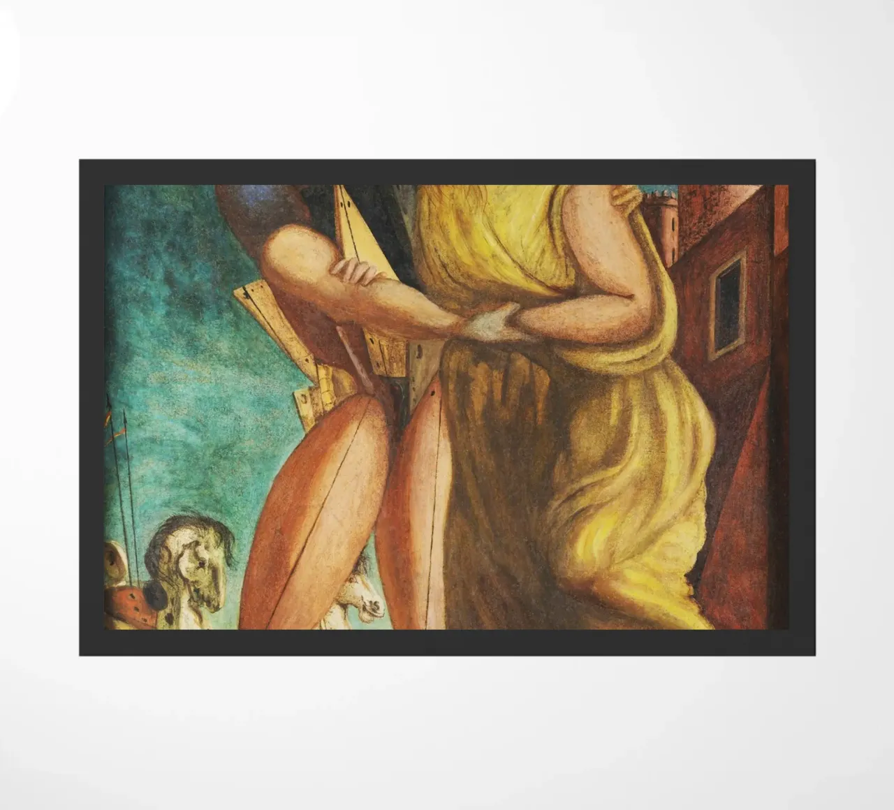Ettore e Andromaca by Giorgio de Chirico zerbino da Classic Art Prints