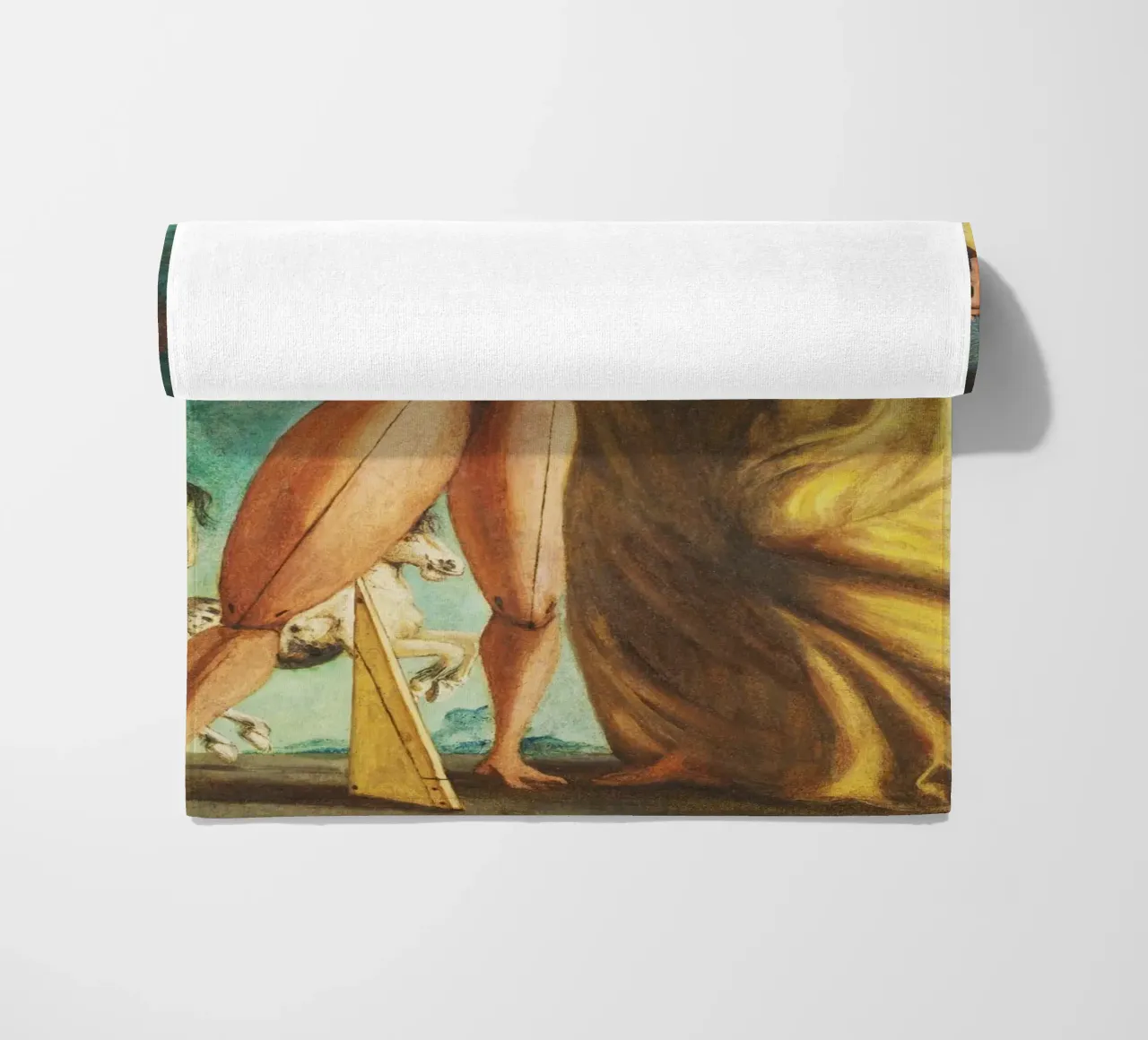 Héctor y Andrómaca de Giorgio de Chirico toalla de playa de Classic Art Prints
