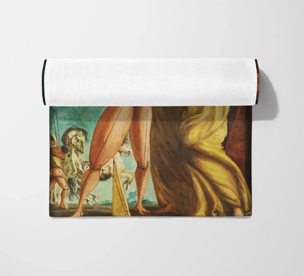 Héctor y Andrómaca de Giorgio de Chirico toalla de playa de Classic Art Prints