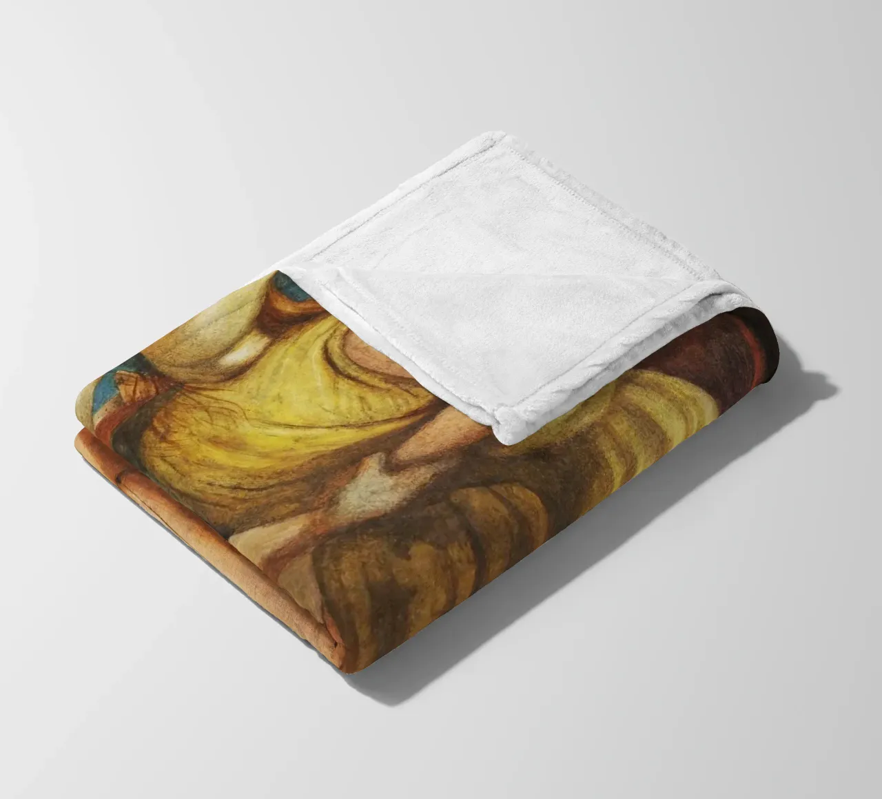 Ettore e Andromaca by Giorgio de Chirico coperta in pile da Classic Art Prints