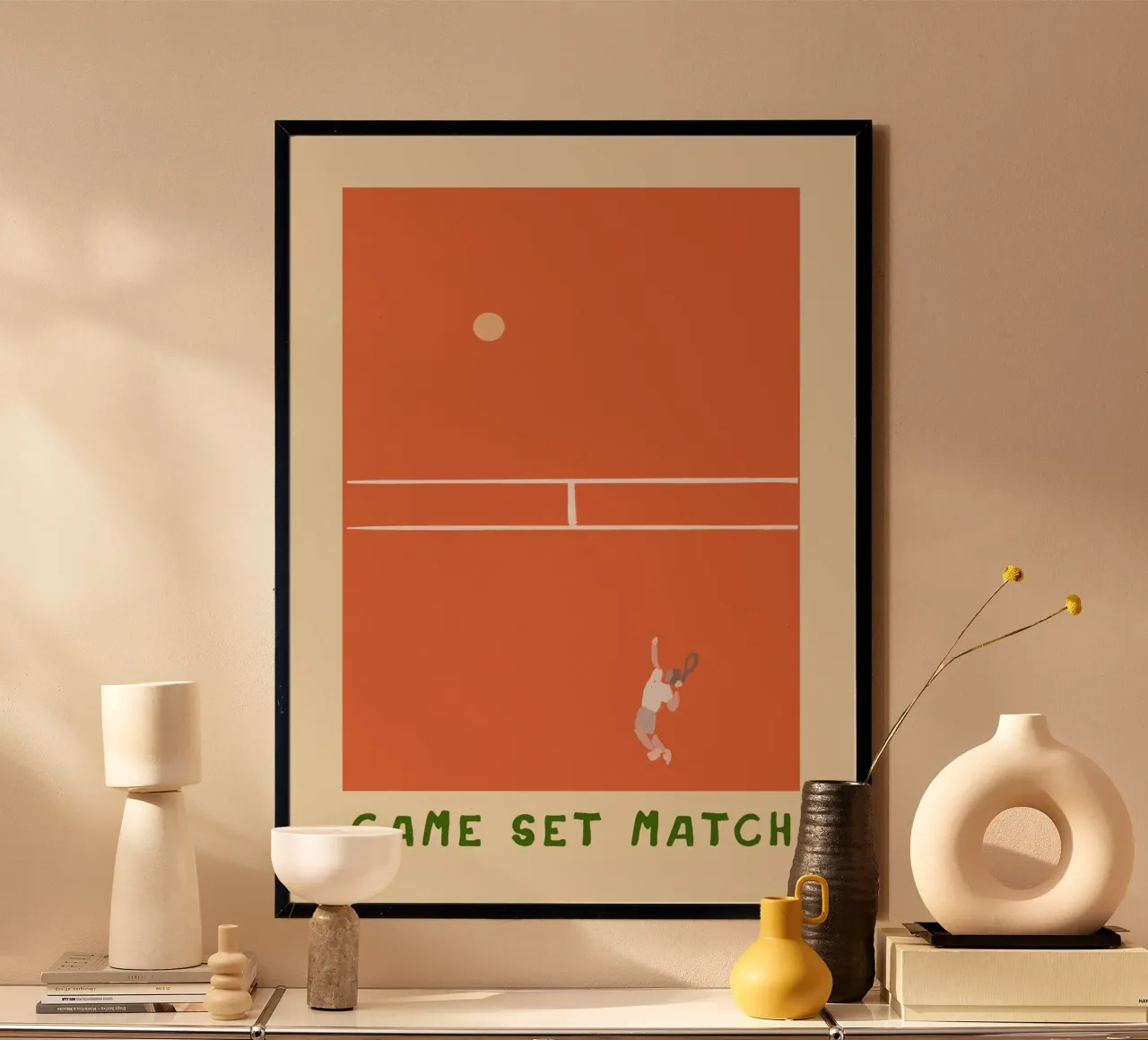 Game Set Match No 02 carta hahnemühle da treechild