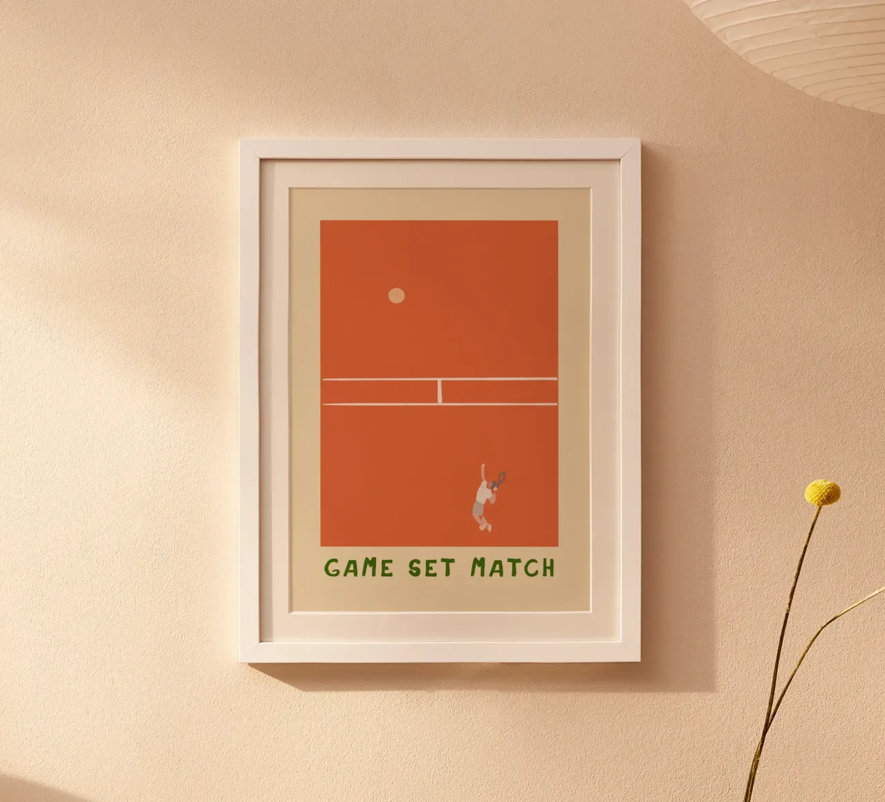 Game Set Match No 02 carta hahnemühle da treechild