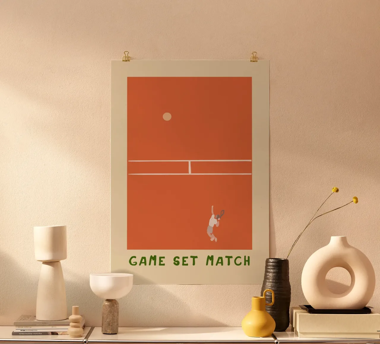 Game Set Match No 02 carta hahnemühle da treechild