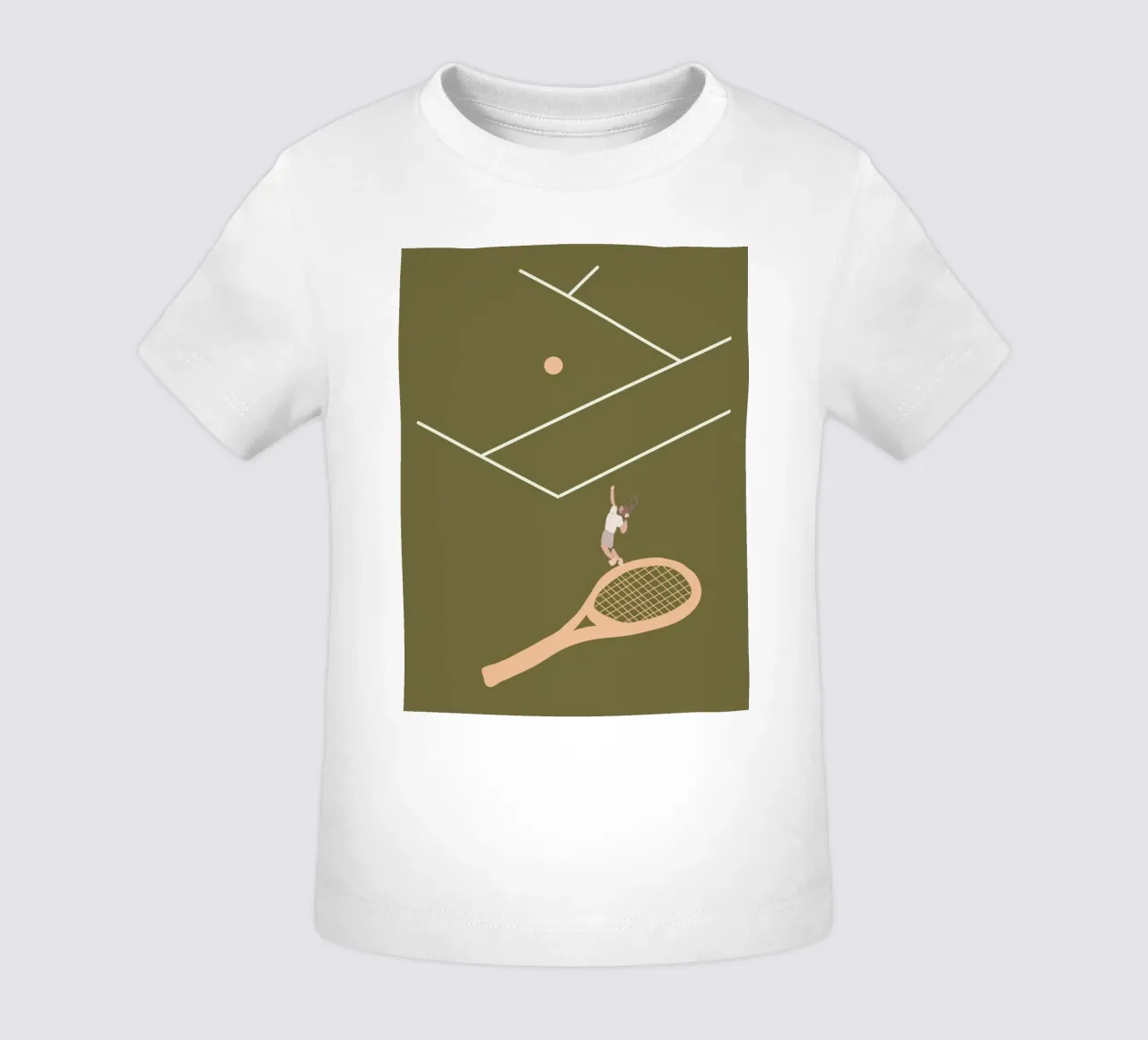 Game Set Match No 03 maglietta neonato da treechild