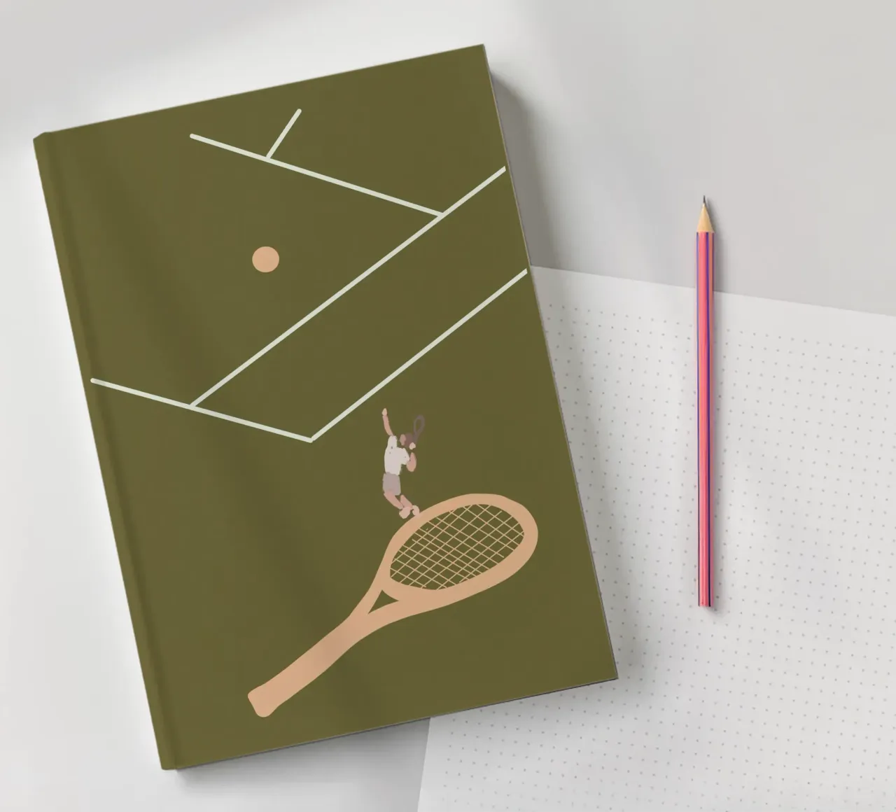 Game Set Match No 03 notebook by treechild