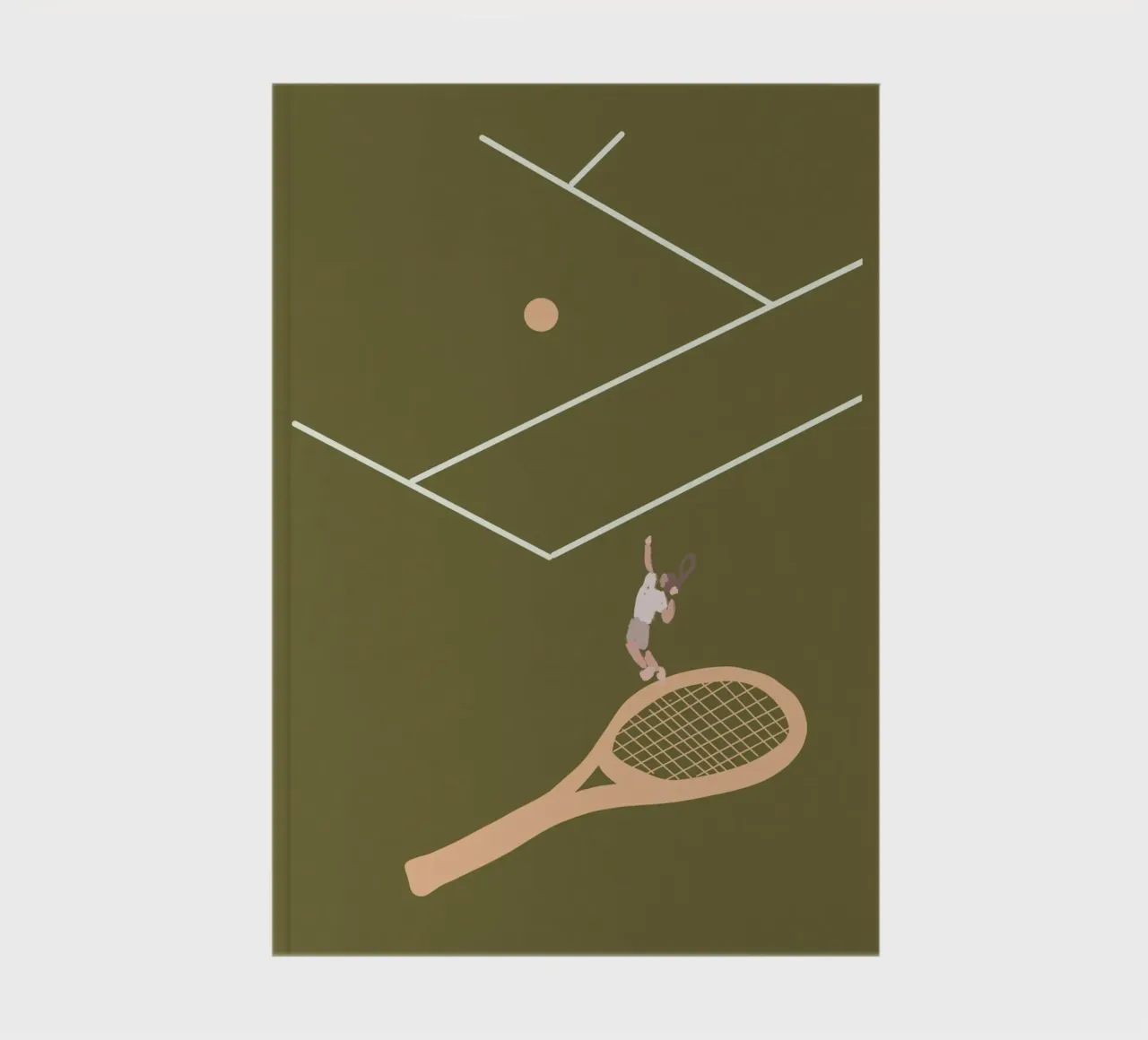 Game Set Match No 03 notebook by treechild