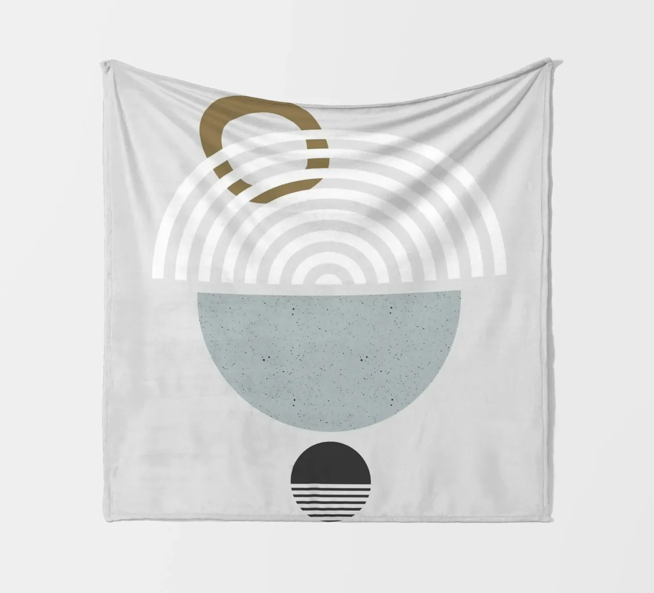 Asilo nido forme geometriche 02 coperta in pile da Little Dean