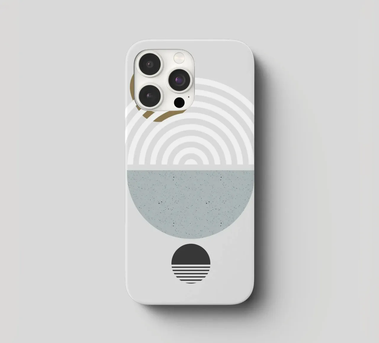 Asilo nido forme geometriche 02 cover iphone da Little Dean