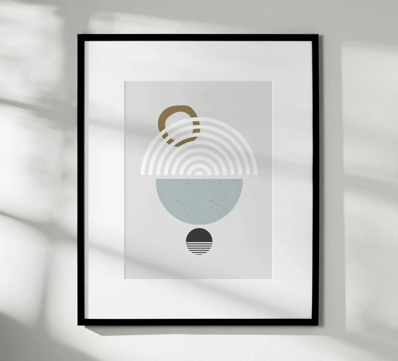 Asilo nido forme geometriche 02 carta hahnemühle da Little Dean