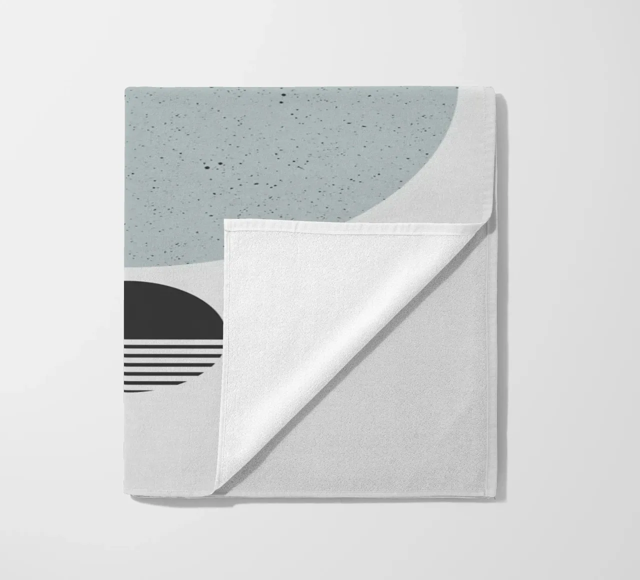 Asilo nido forme geometriche 02 telo mare da Little Dean