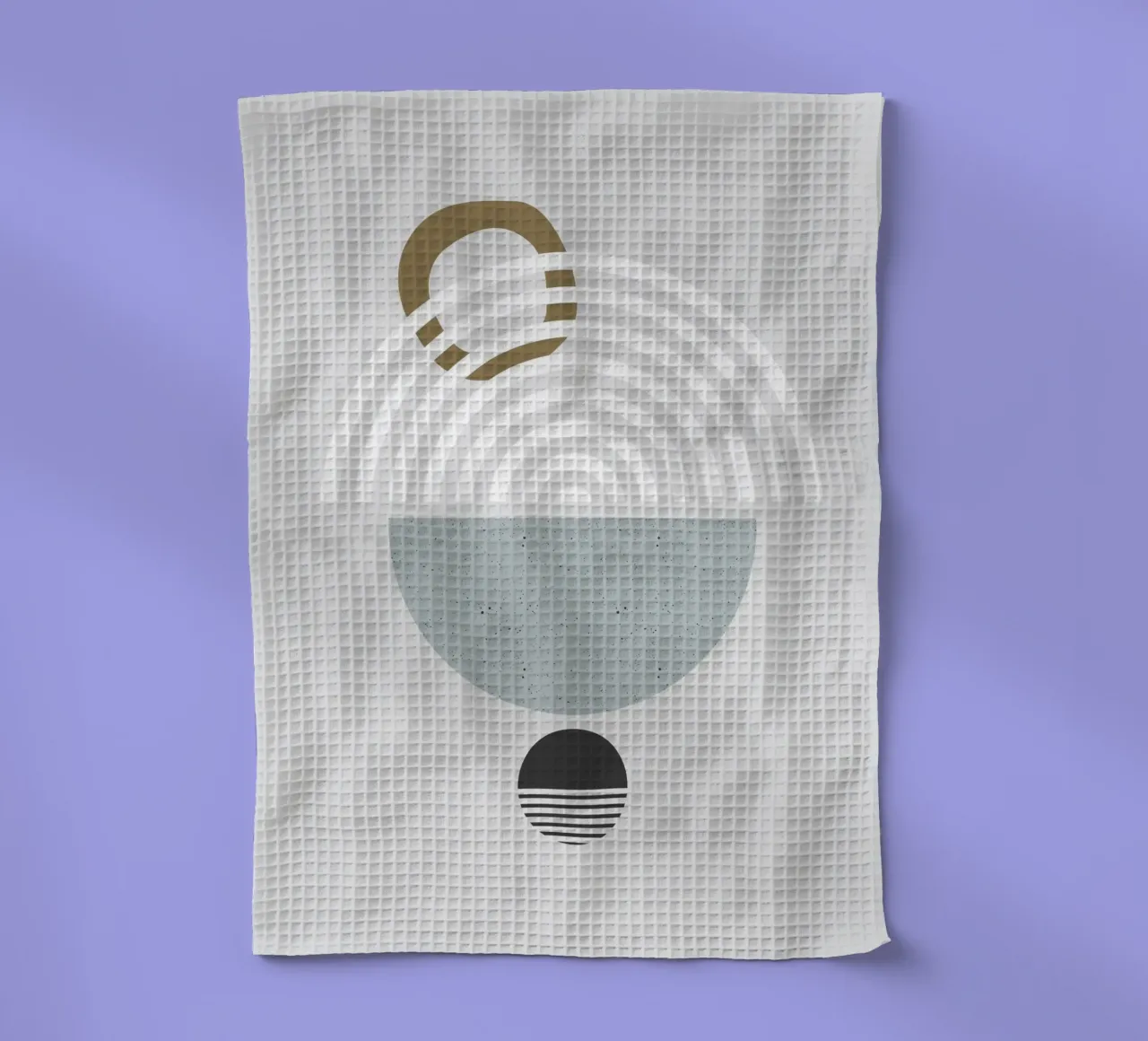 Asilo nido forme geometriche 02 canovaccio da cucina da Little Dean