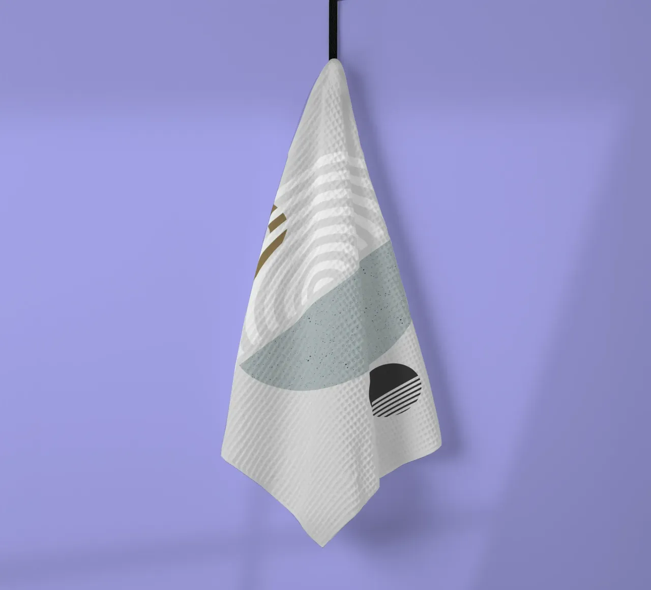 Asilo nido forme geometriche 02 canovaccio da cucina da Little Dean