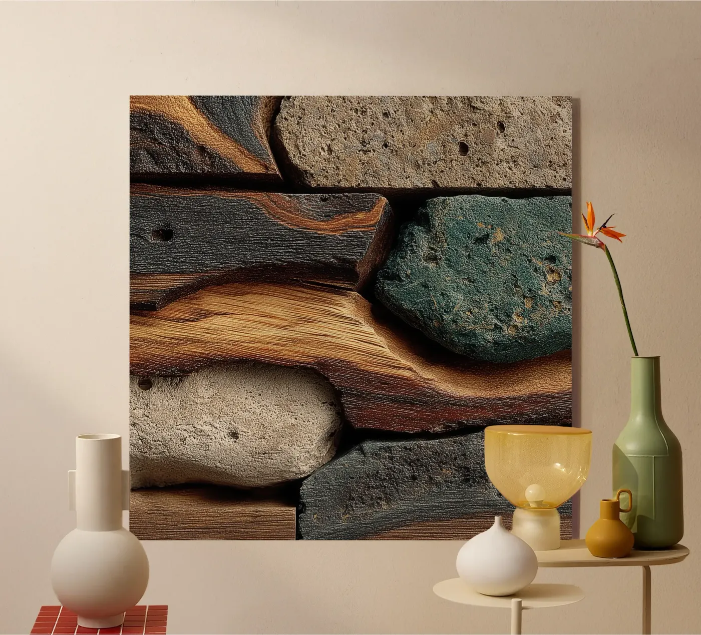Wood and Stone plexiglass da Little Things