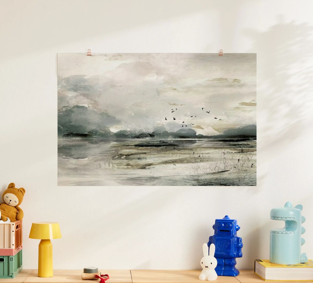 Morning View Poster von Dan Hobday