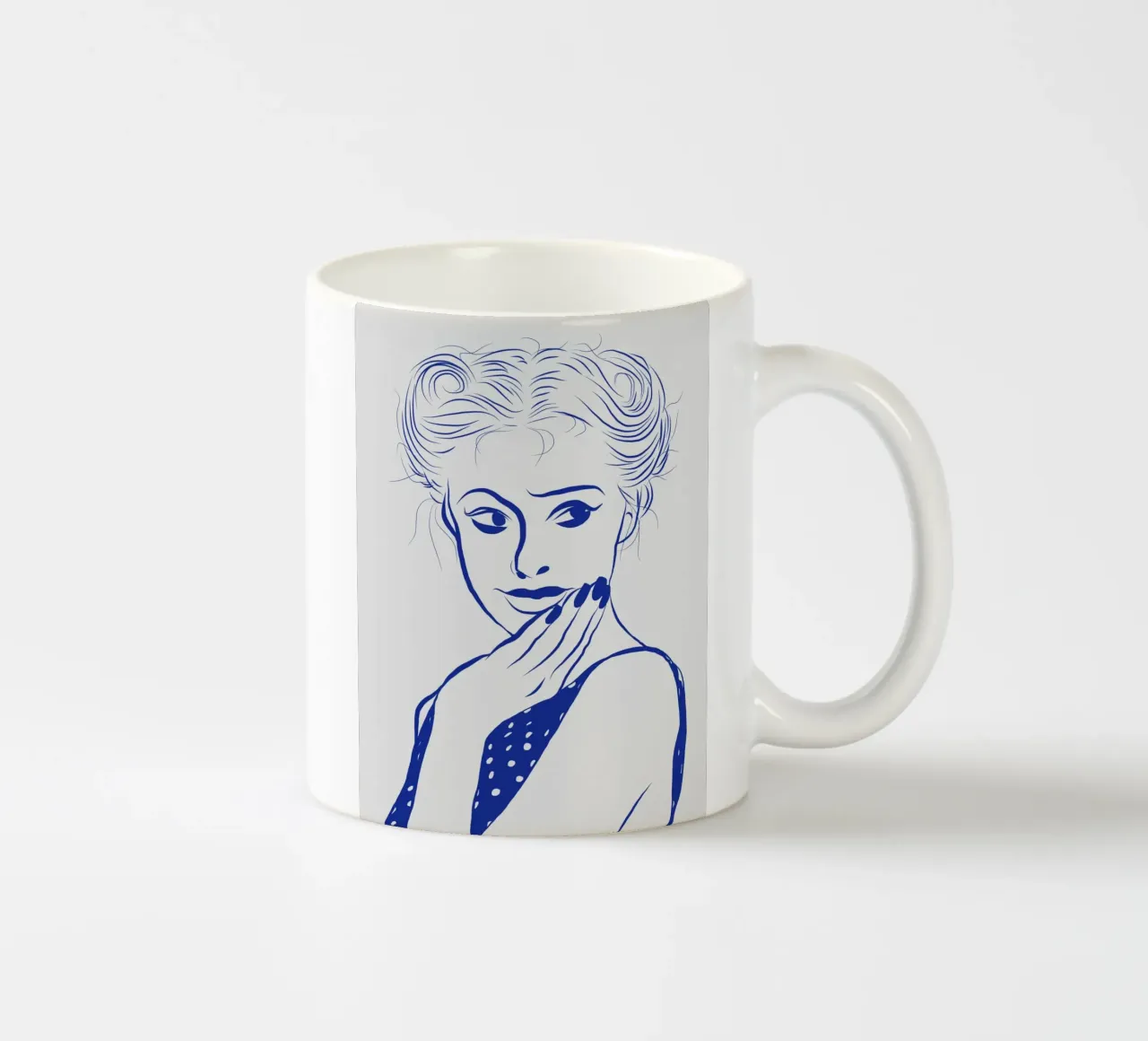 Insomnio 01 taza de cerámica de Little Dean