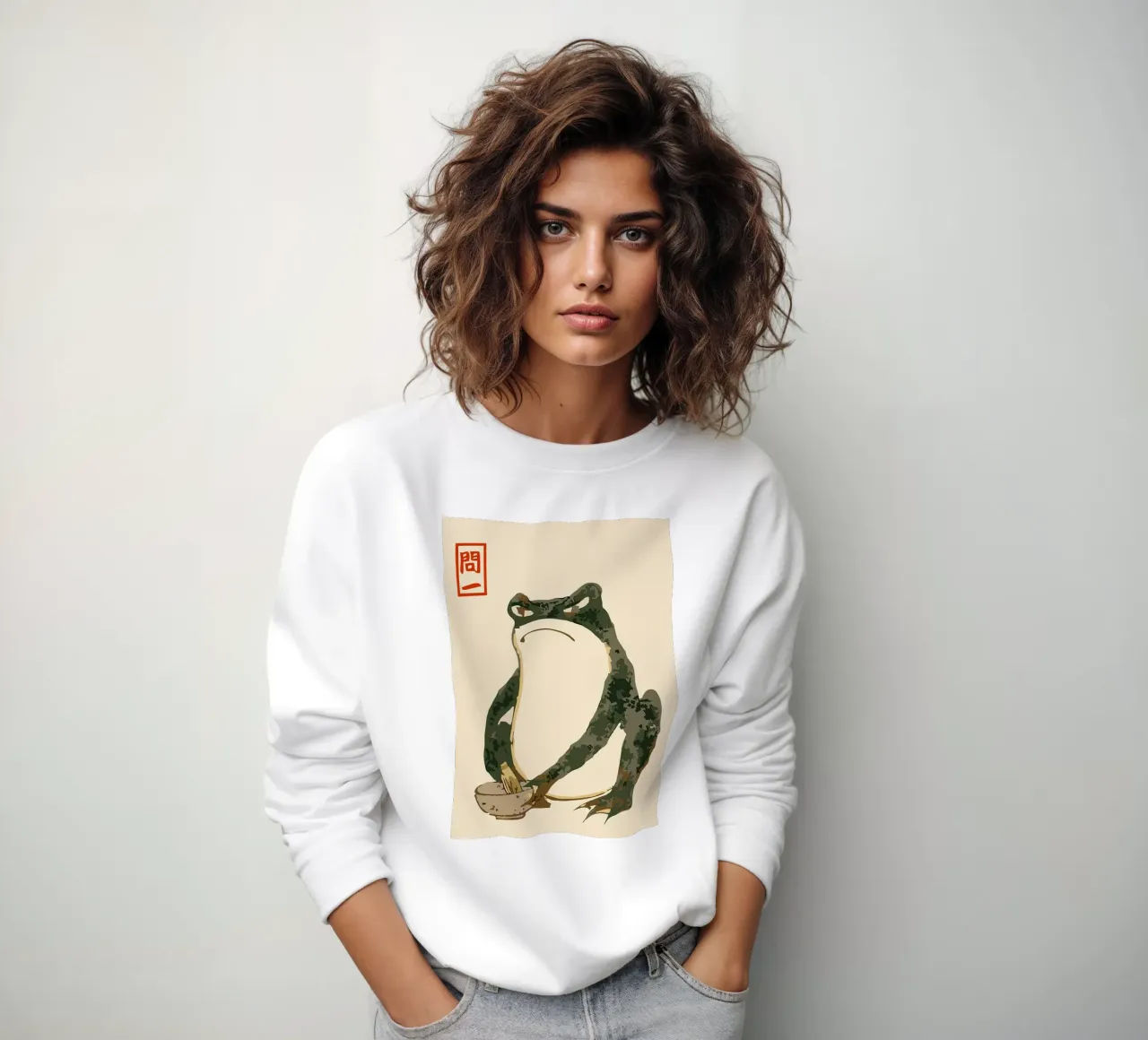 Frog sweatshirt by vanessa shop