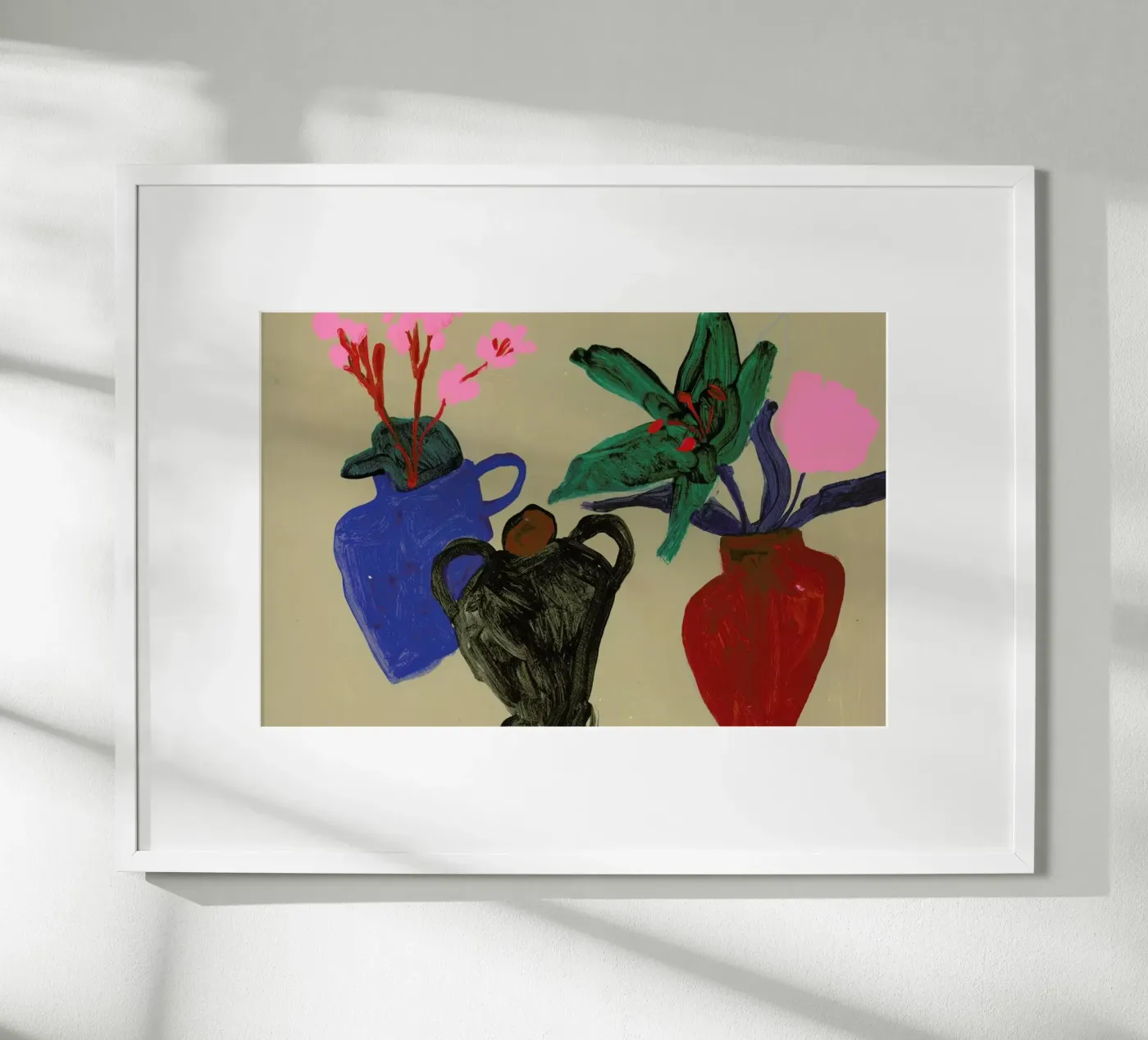 Three Vessels Poster von Sonia Brittain