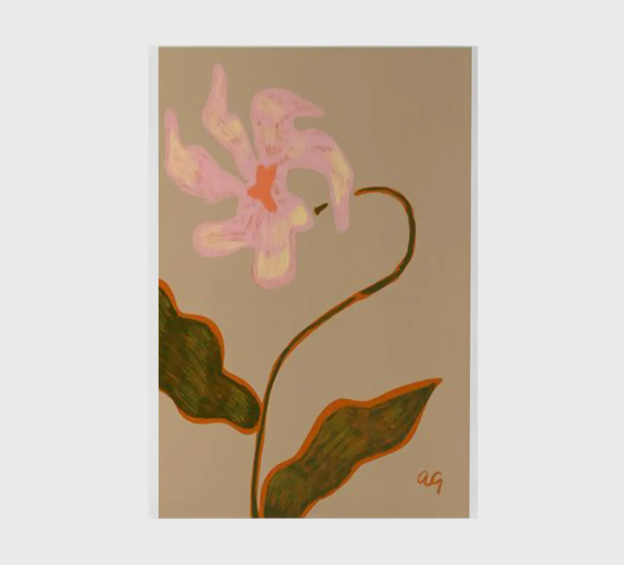 flower decorative simple composition arty guava notebook by kopok first