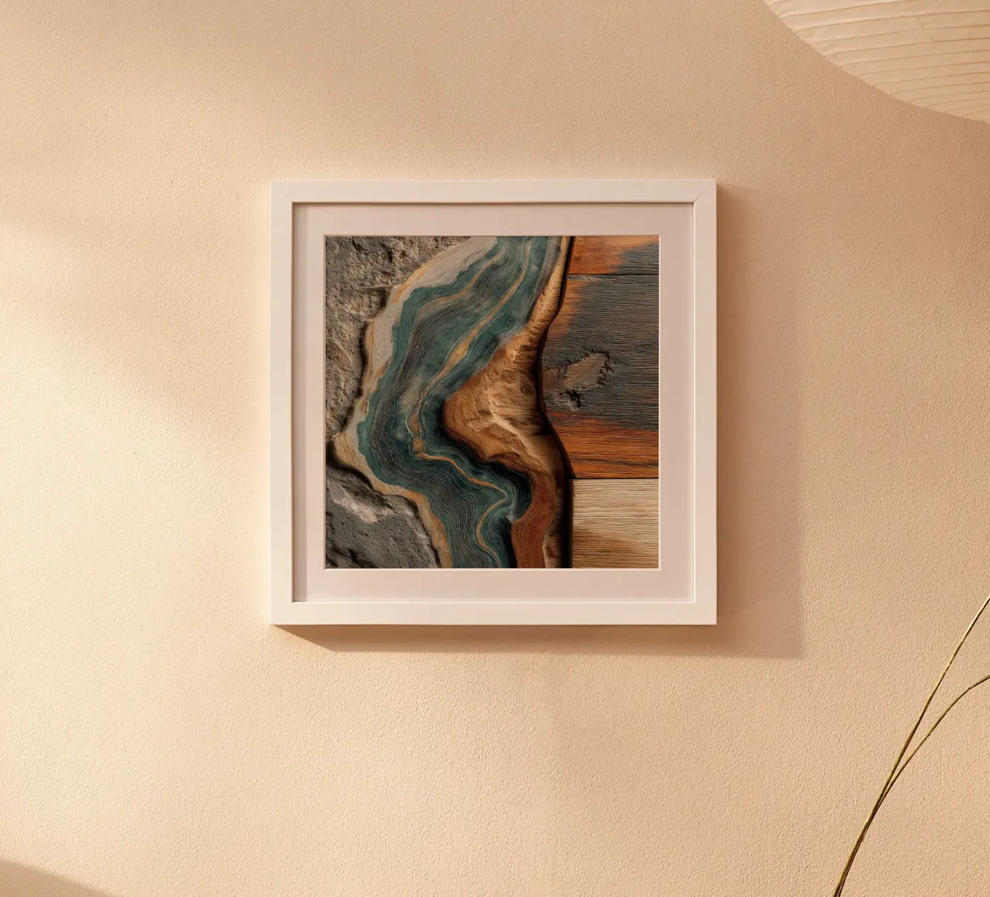 Legno blu poster da Little Things