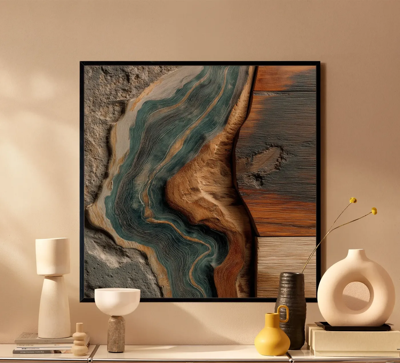 Legno blu poster da Little Things