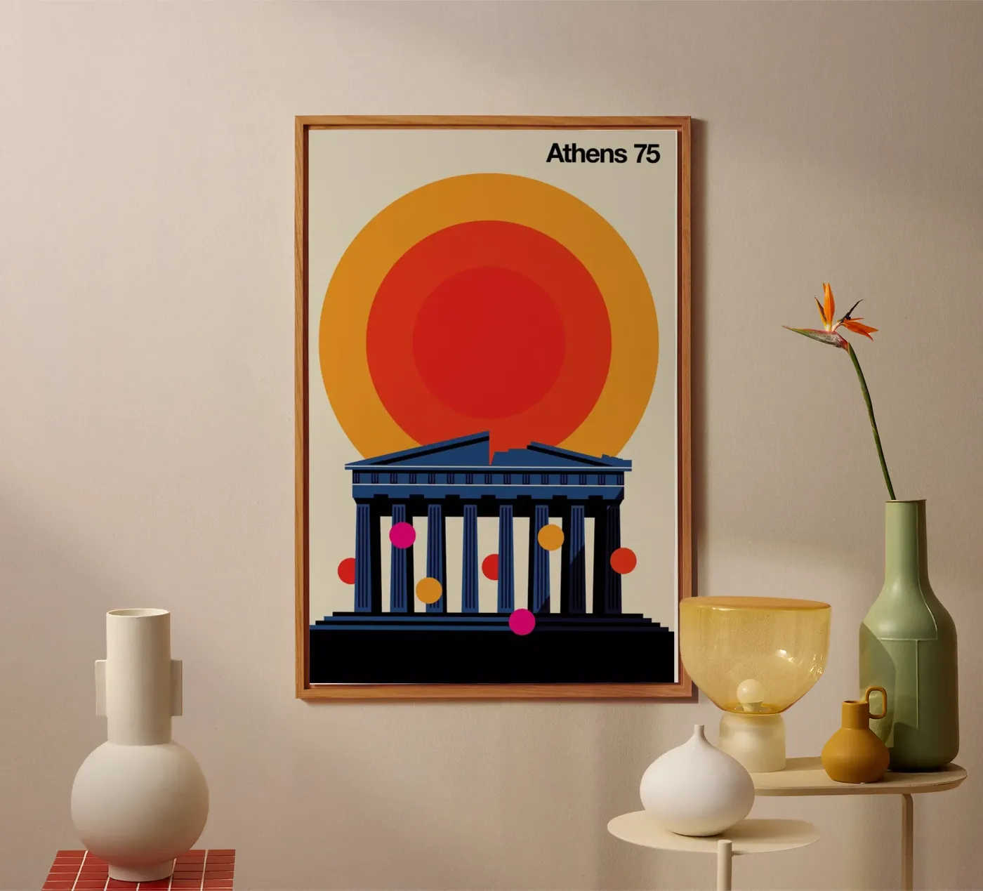 Athens 75 alluminio dibond da Bo Lundberg