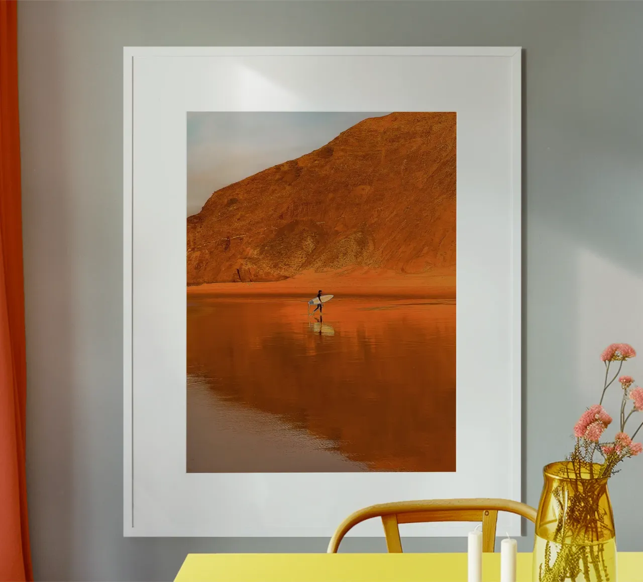 Surf Reflections Poster von Thilo Grøsch