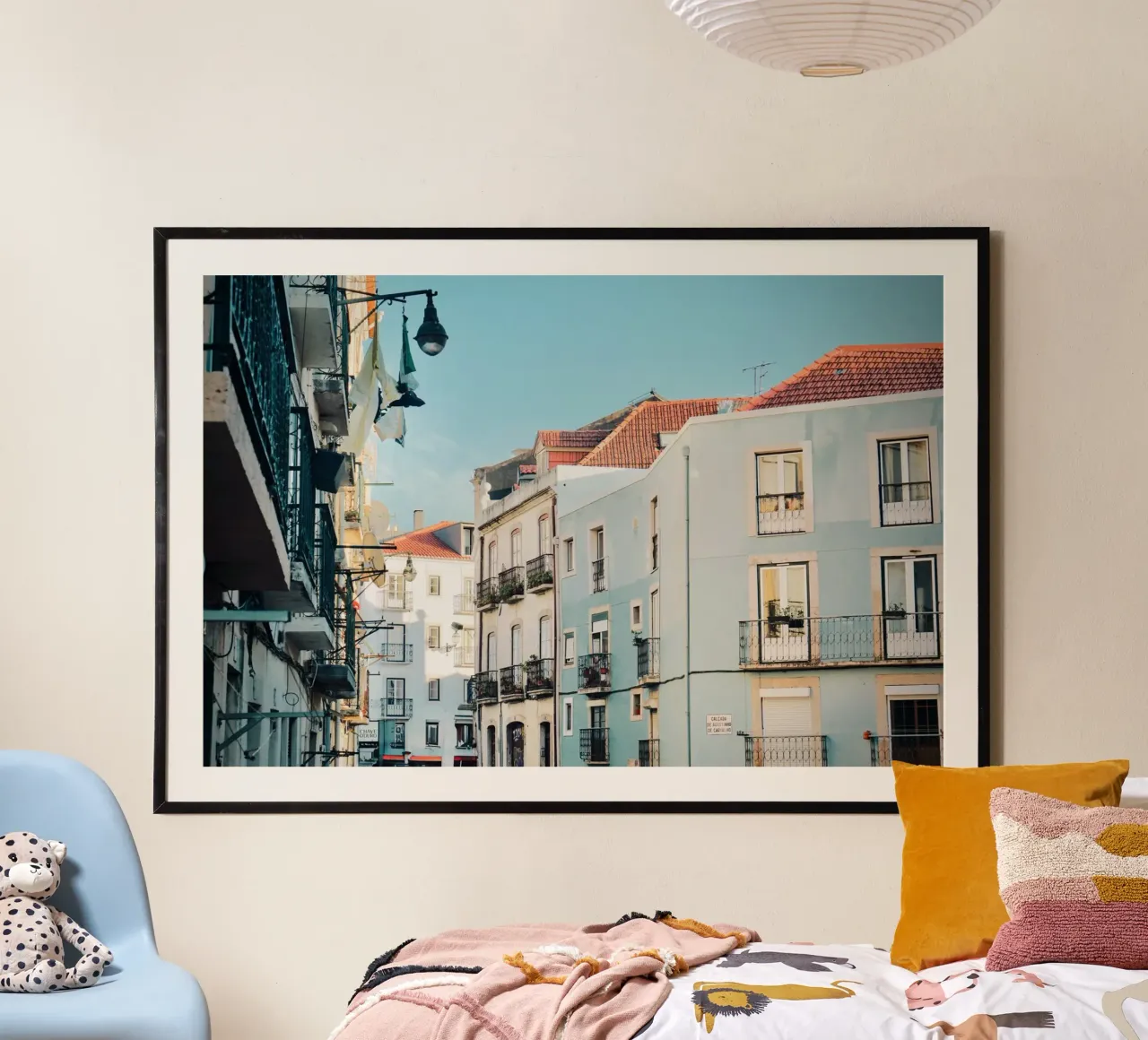 Street Citiscape in Lisbon hahnemühle by KISSA STUDIO