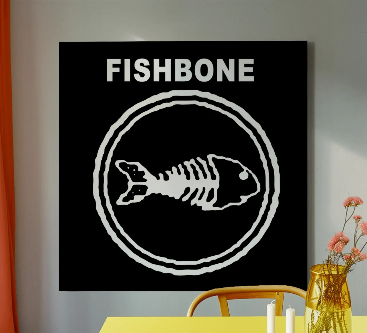 Fishbone tela con Cornice a cassetta da lauren shop