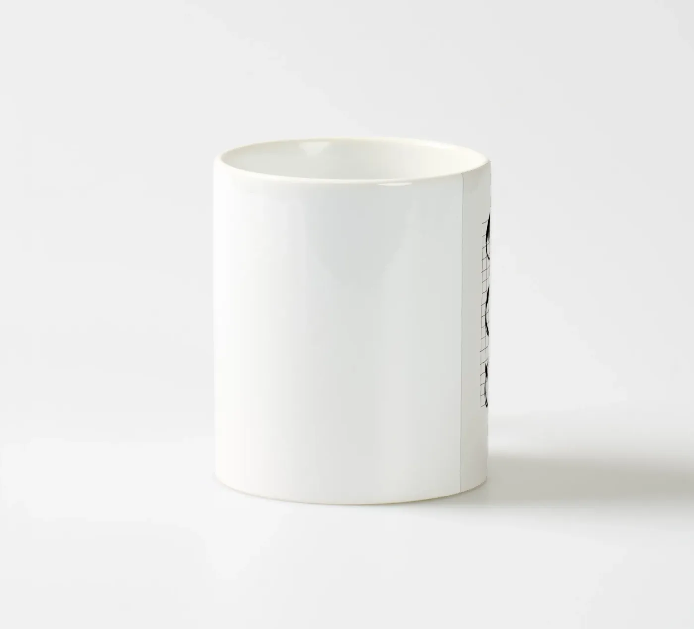 Motion 2 ceramic mug by Graphite