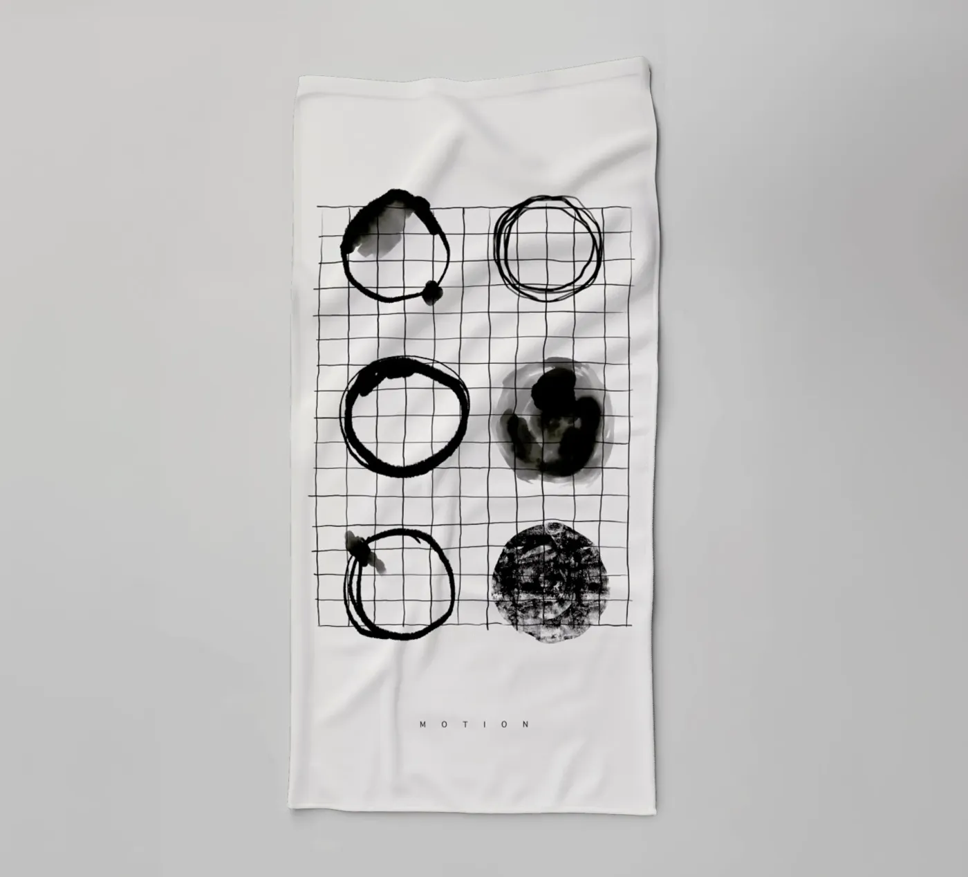 Motion 2 badhanddoek van Graphite