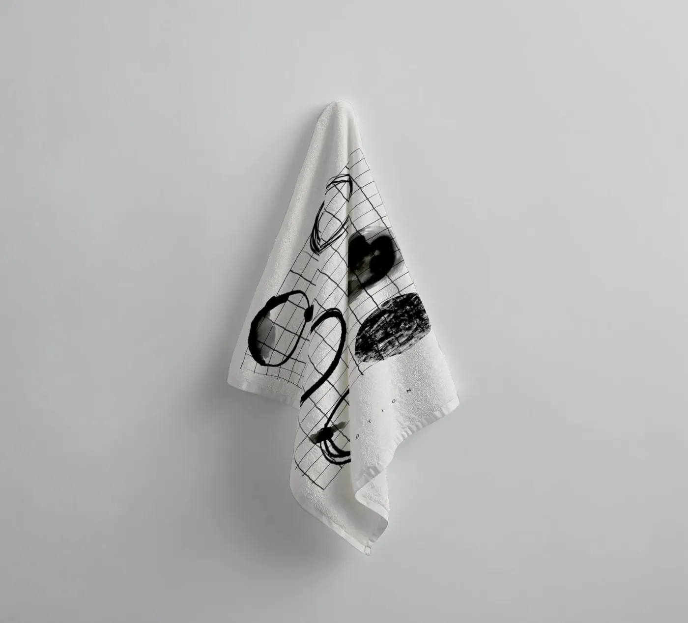 Motion 2 badhanddoek van Graphite