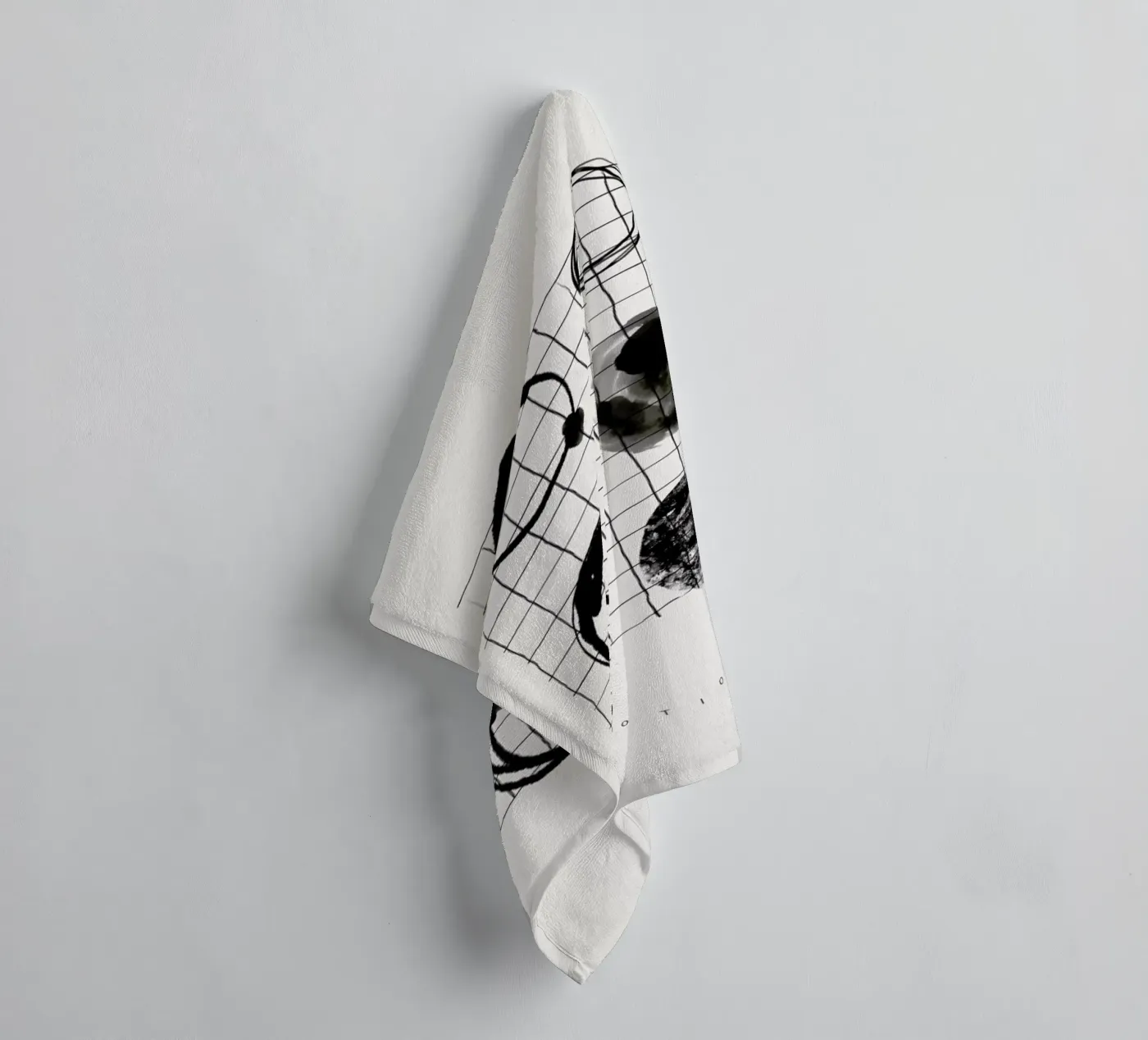 Motion 2 badhanddoek van Graphite