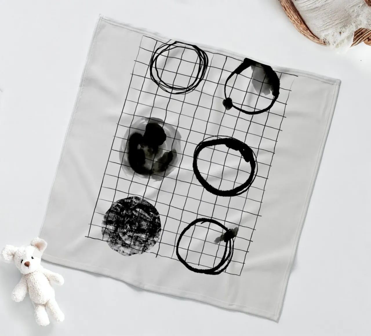 Motion 2 fleecedeken van Graphite