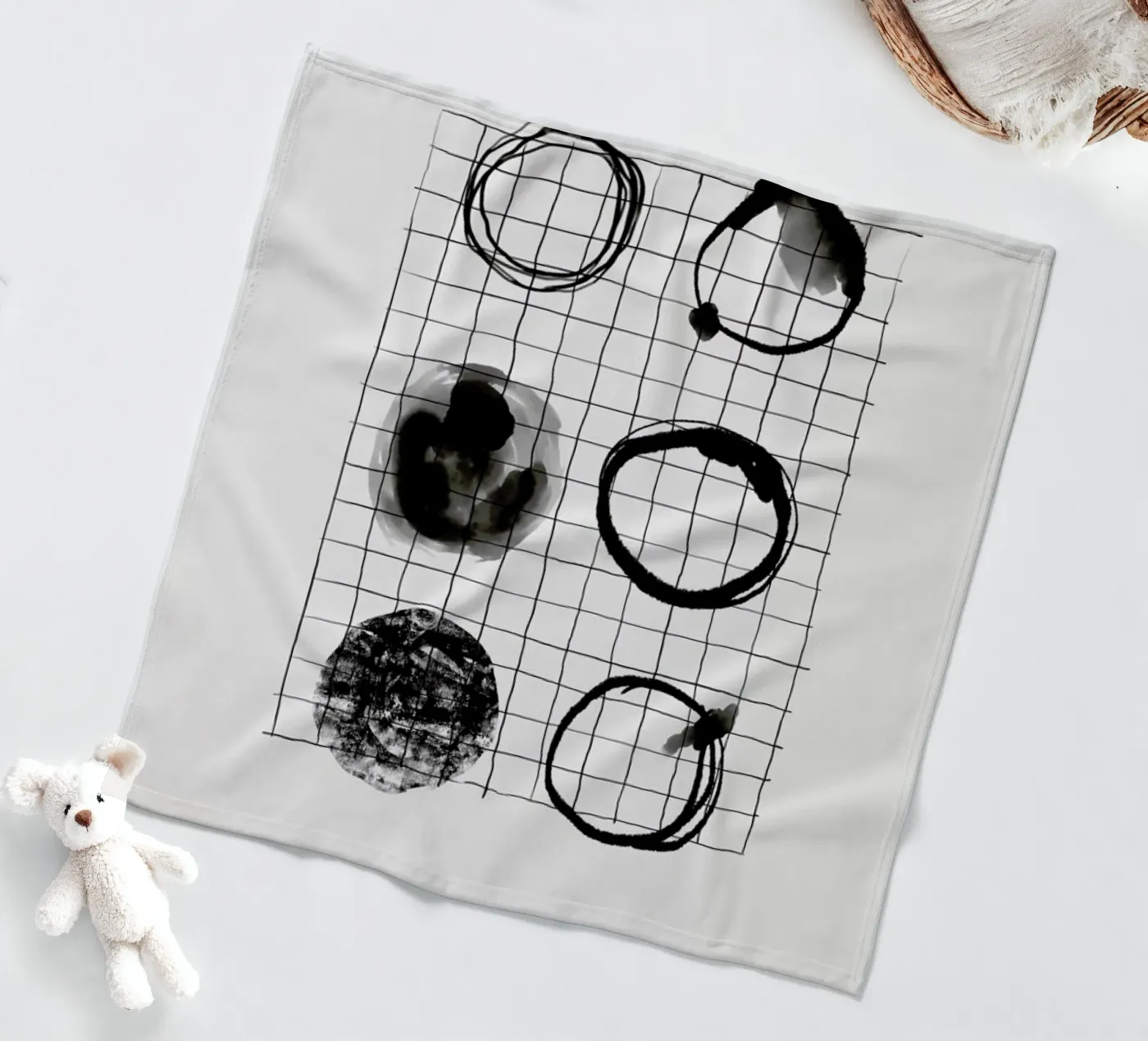 Motion 2 fleecedeken van Graphite