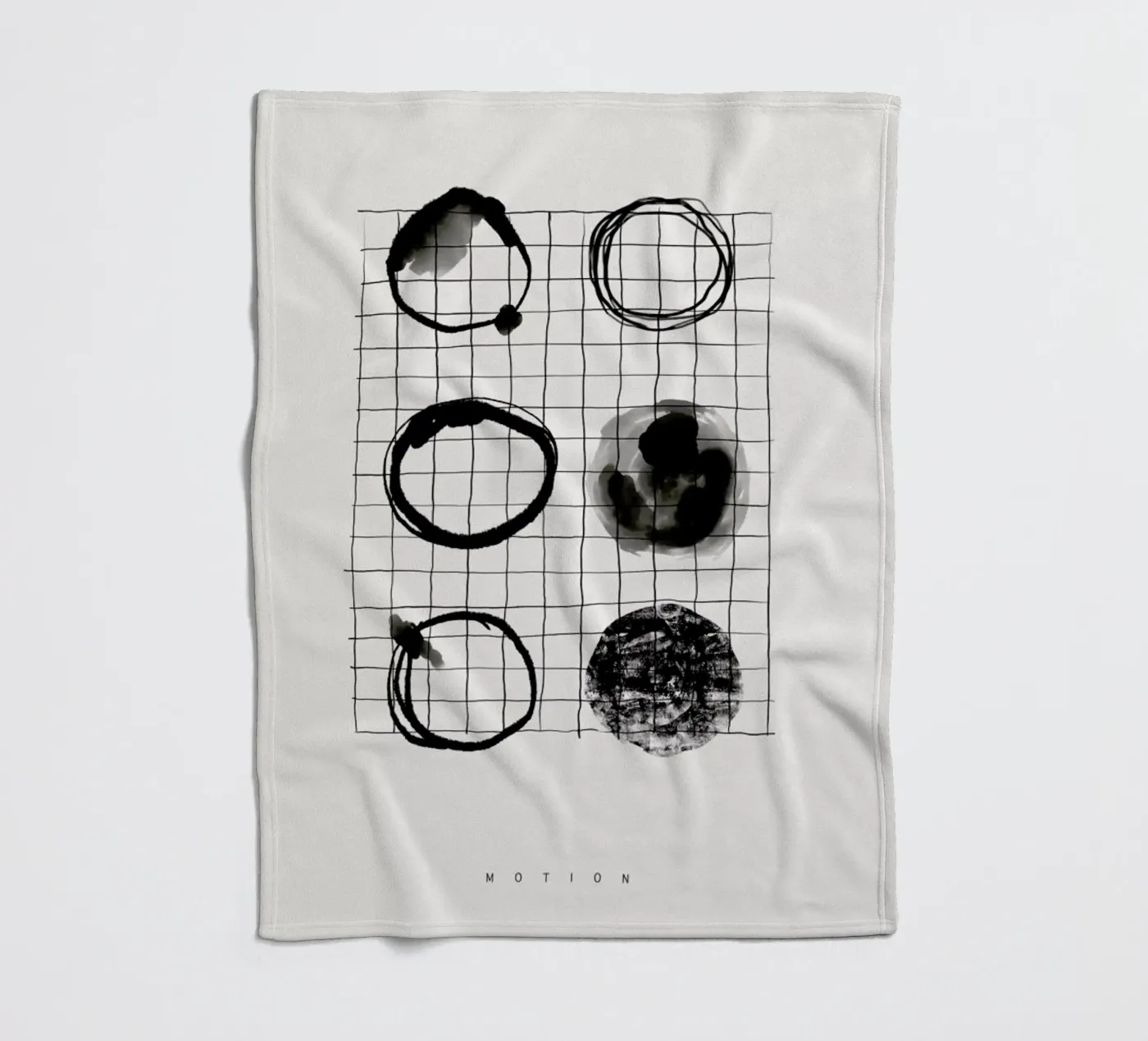 Motion 2 fleecedeken van Graphite