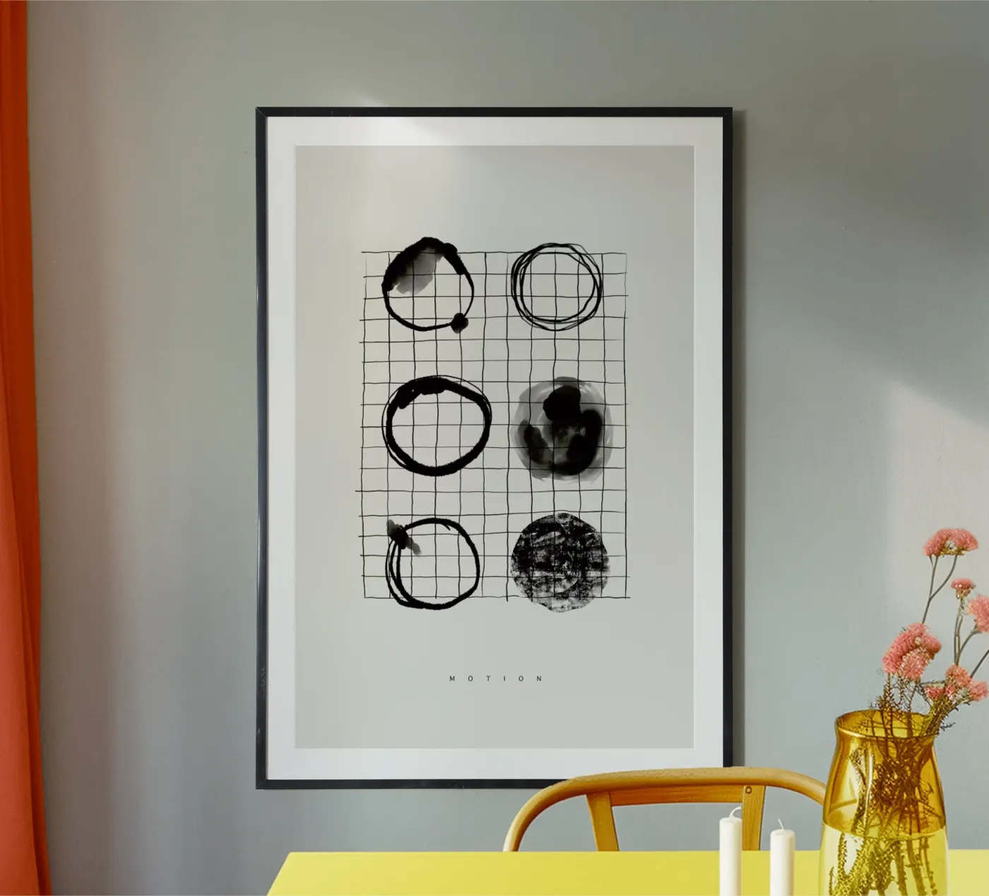 Motion 2 poster van Graphite