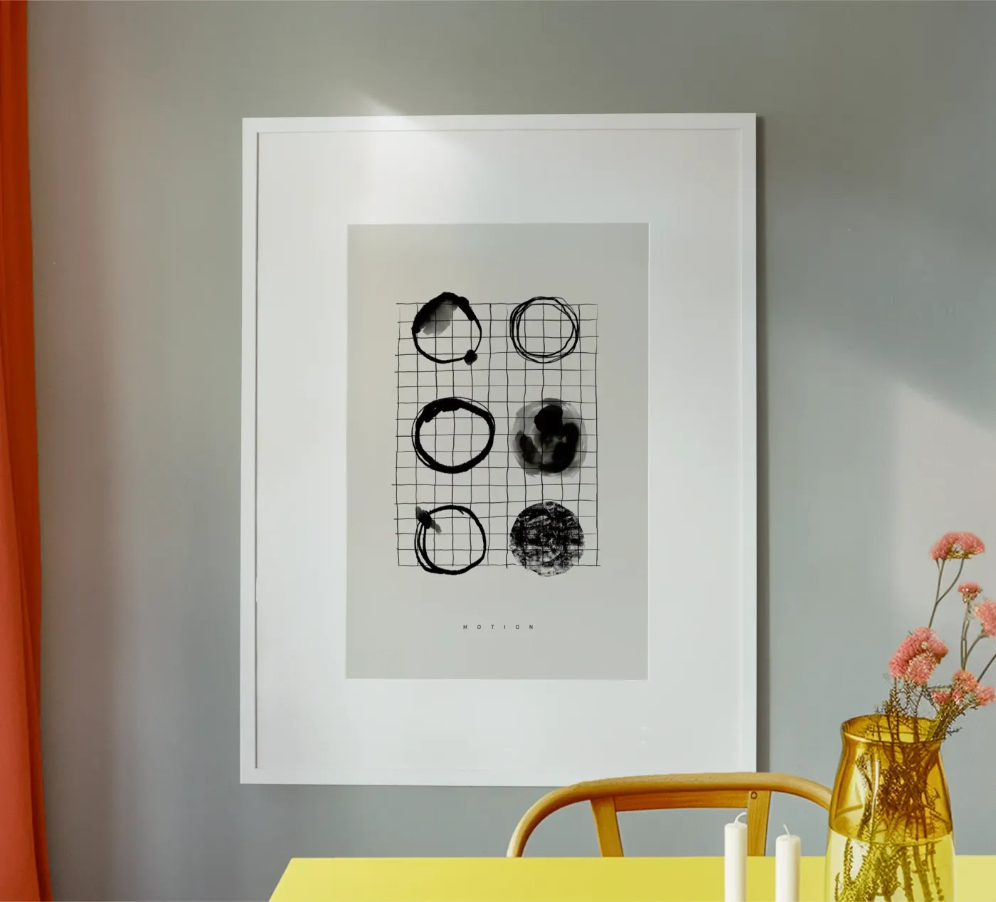 Motion 2 poster van Graphite