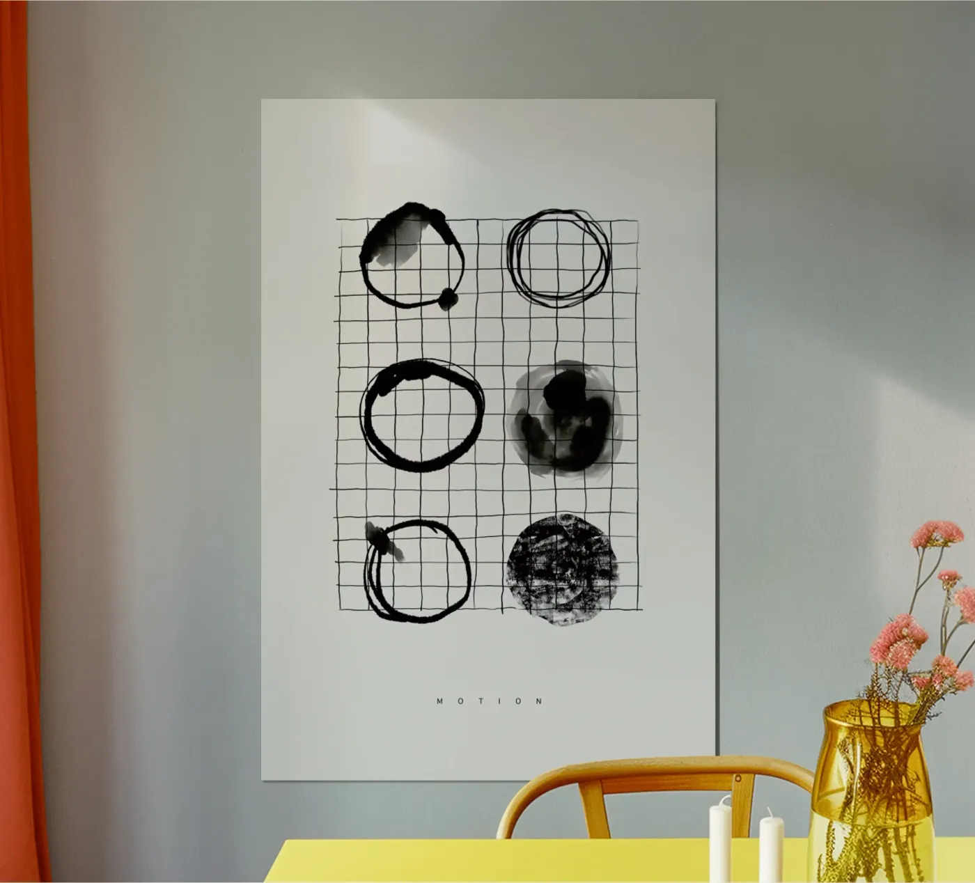 Motion 2 poster van Graphite