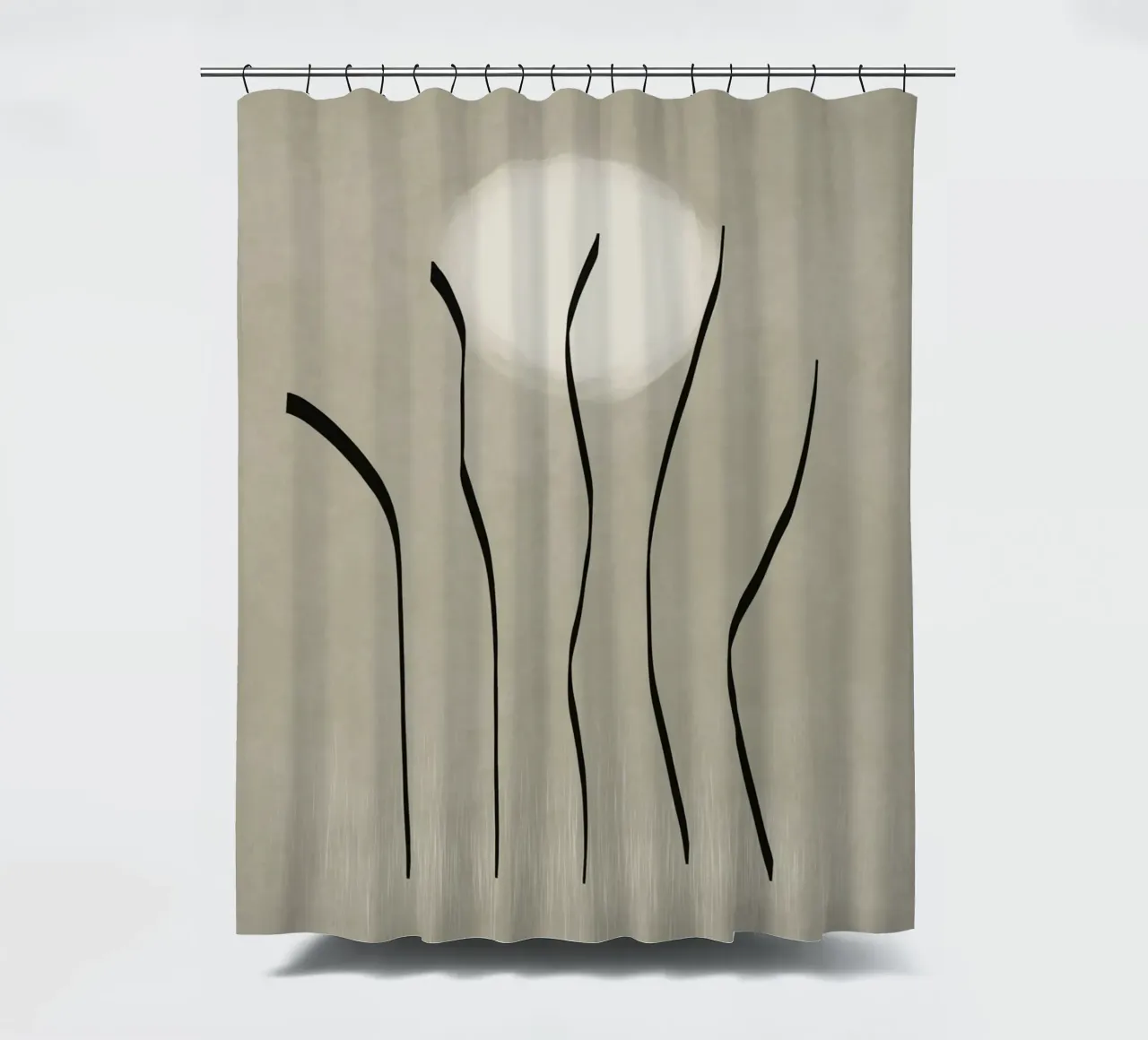 Dancing in the moonlight in brown tenda da doccia da Imaginative