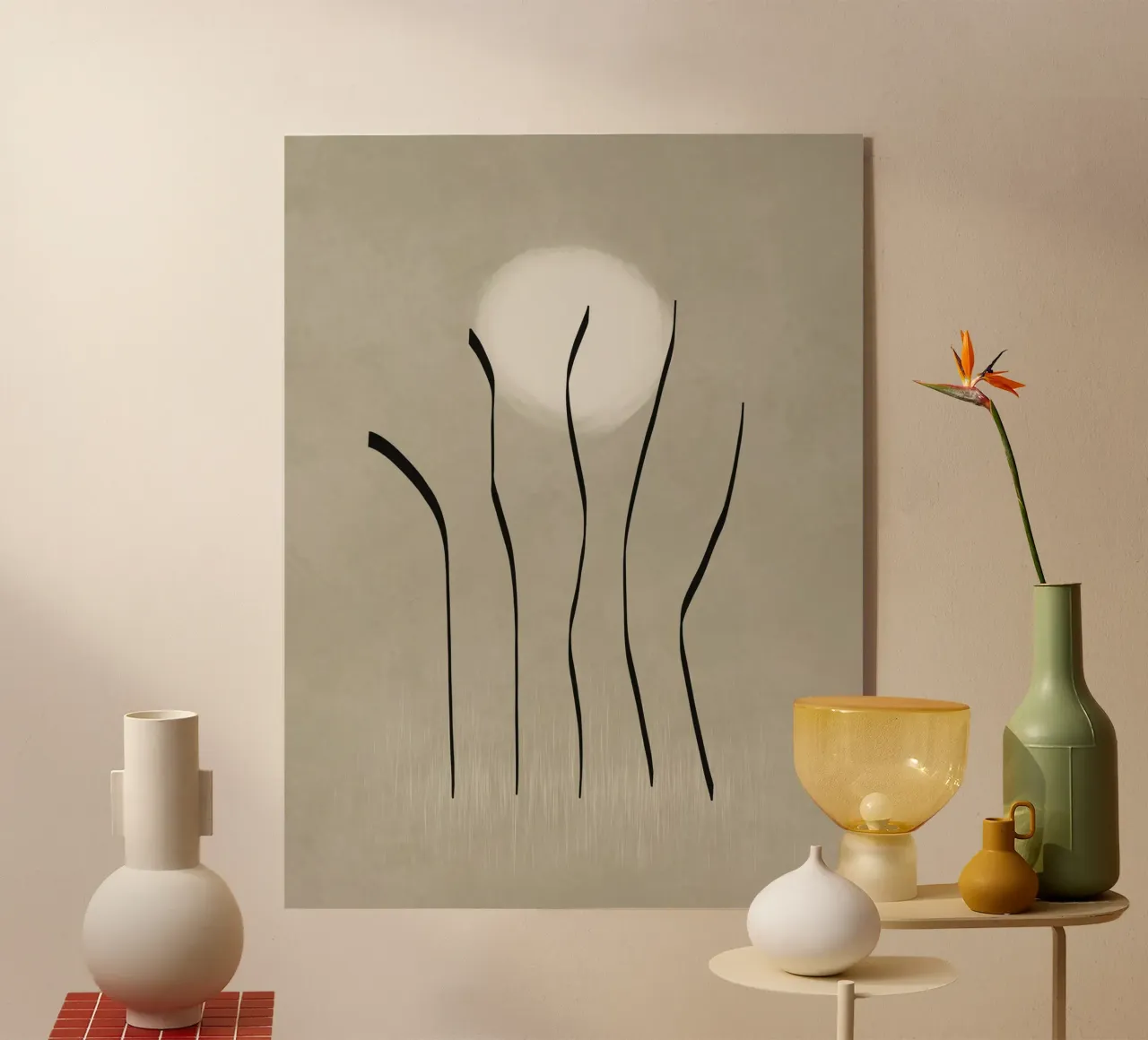 Dancing in the moonlight in brown plexiglass da Imaginative