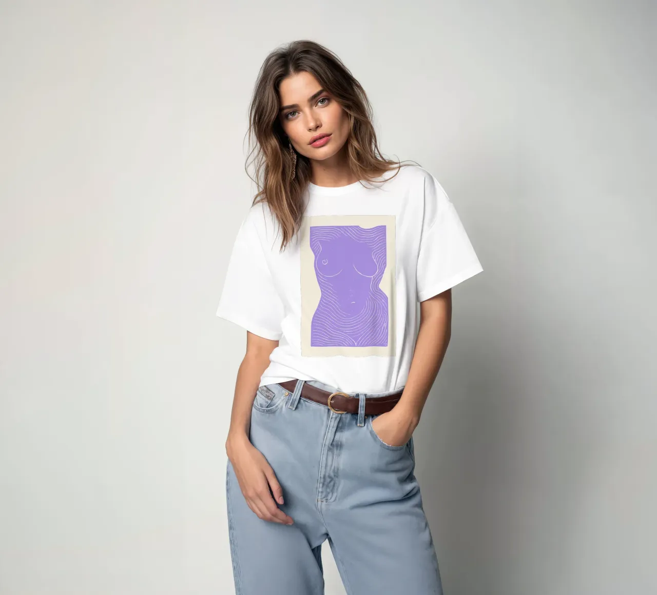 Soft Curves t-shirt da KUNSTstück