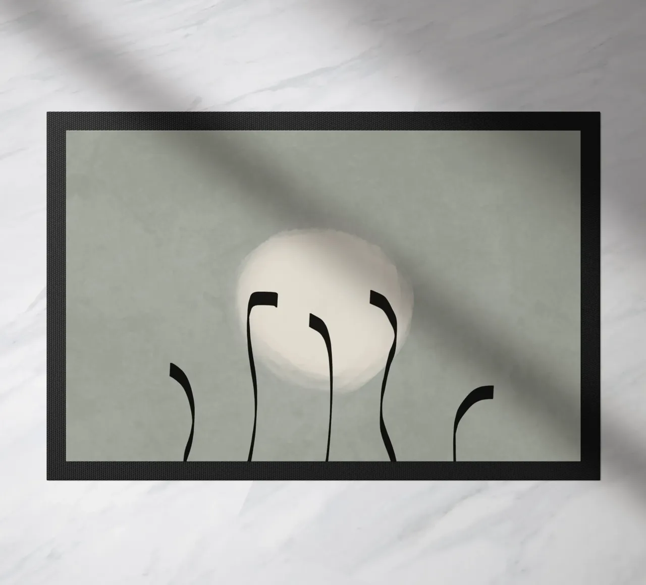Dancing in the moonlight in sage green zerbino da Imaginative