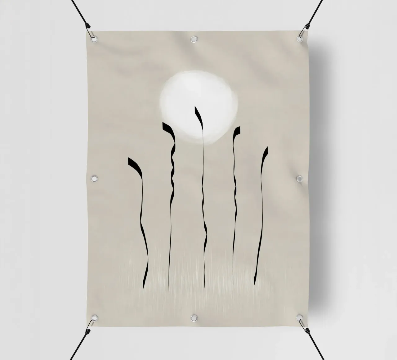 Dancing in the moonlight in beige telo in pvc da Imaginative