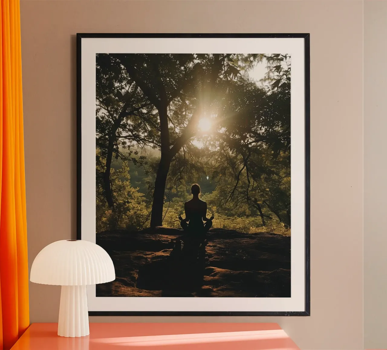 Presenza olistica carta hahnemühle da PhotoVibe Decor